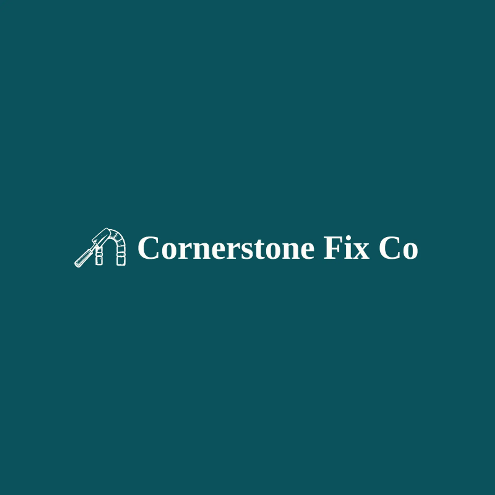 Cornerstone Fix Co logo for home repair