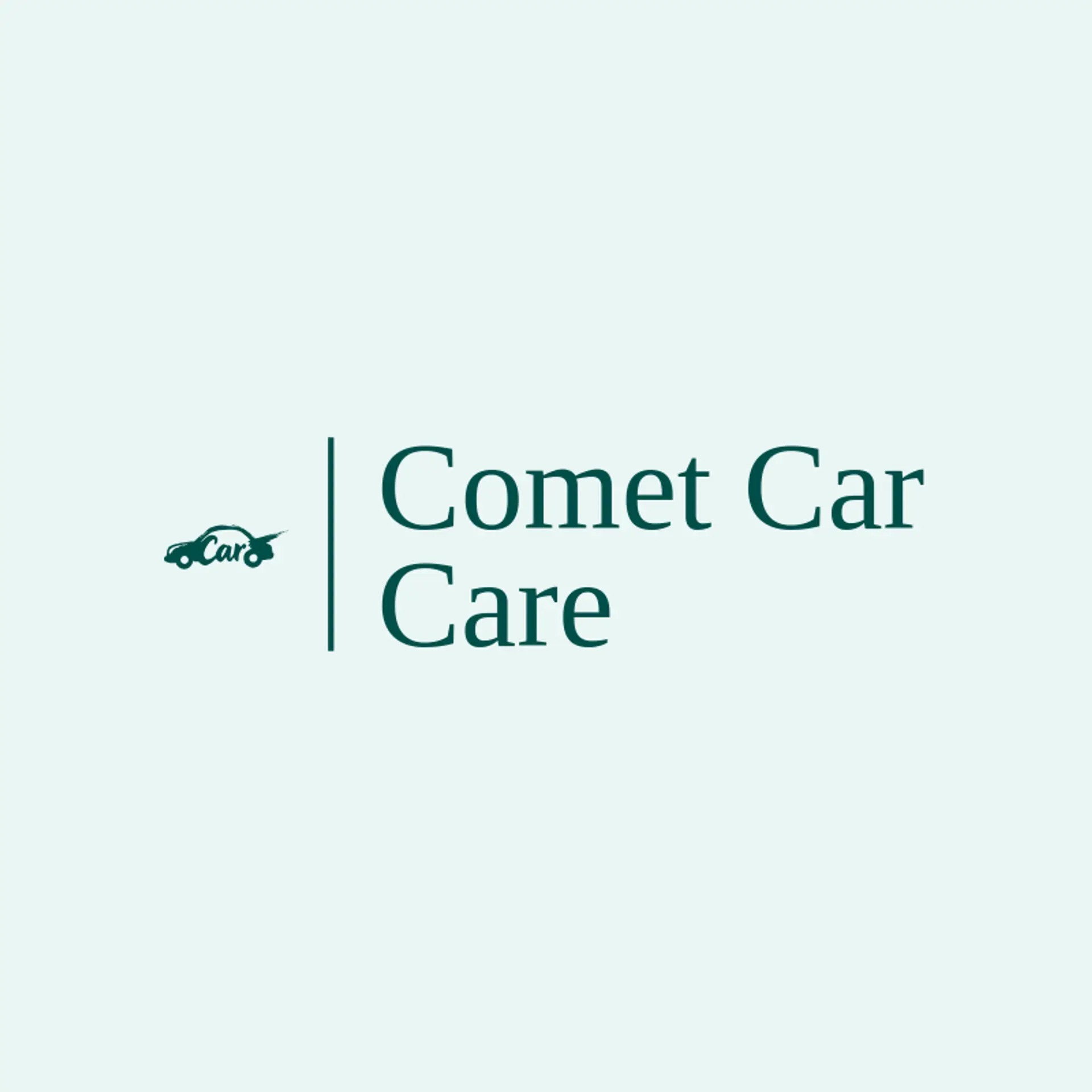 Comet Car Care logo for mobile detailing