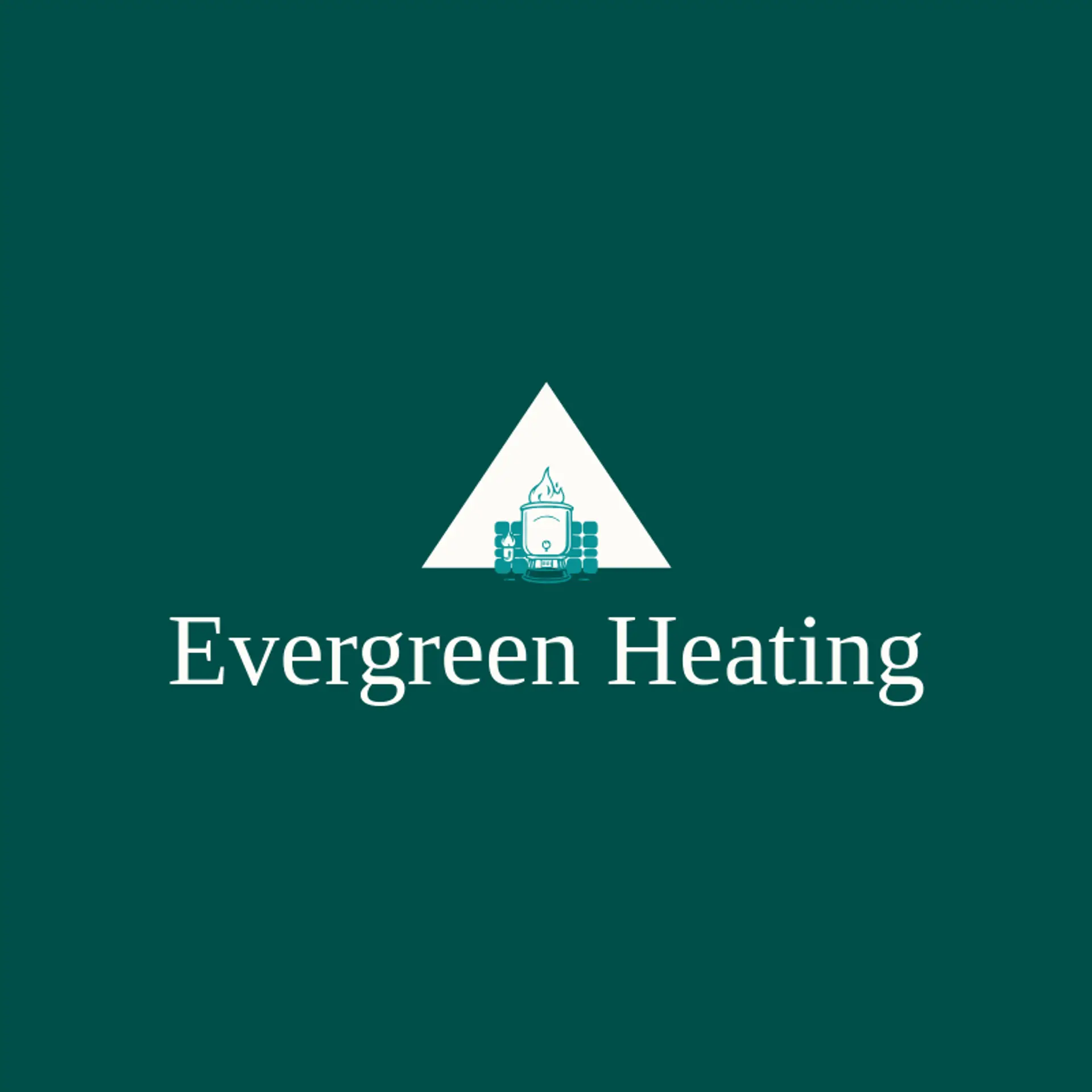 Evergreen Heating logo for heat