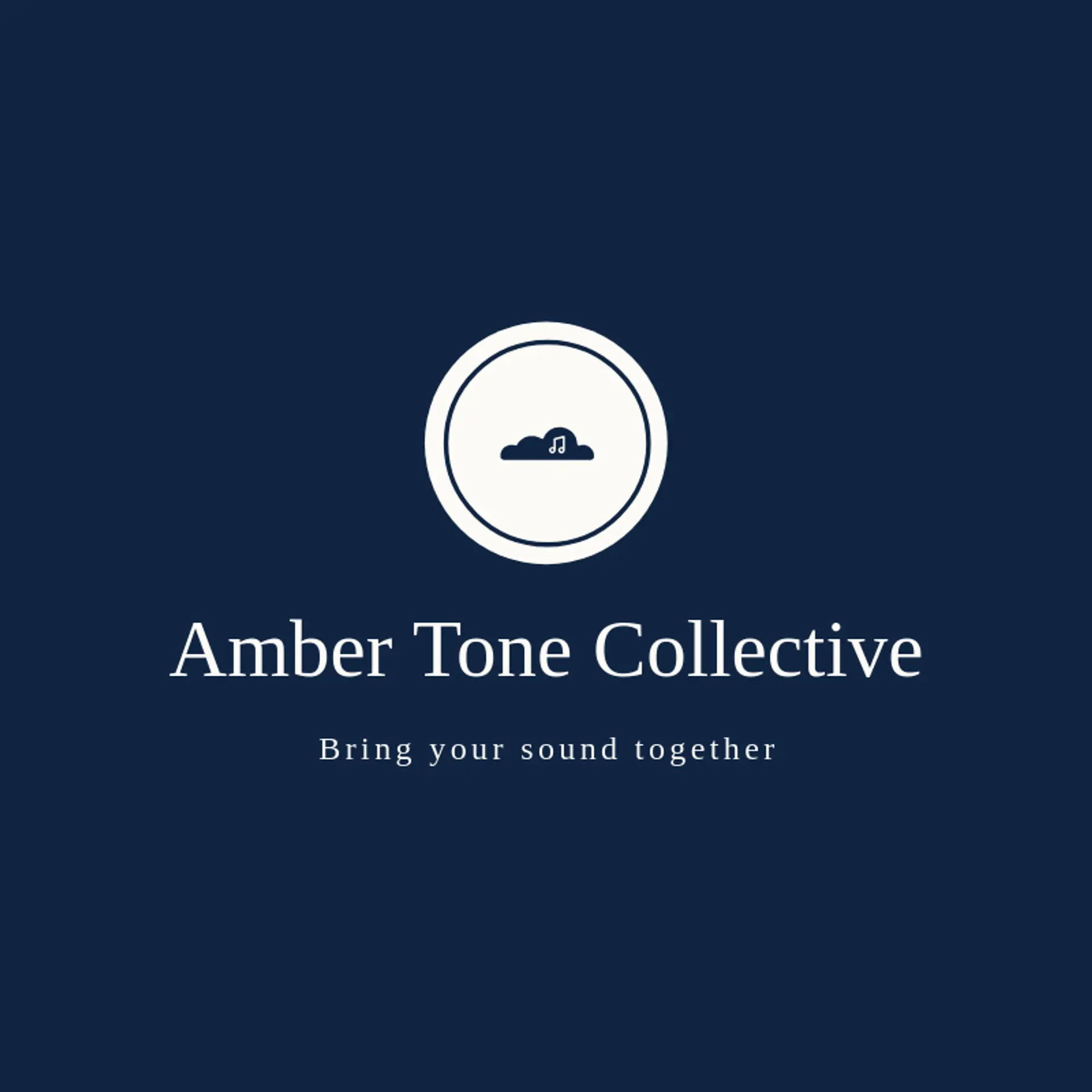 Amber Tone Collective logo for soundcloud