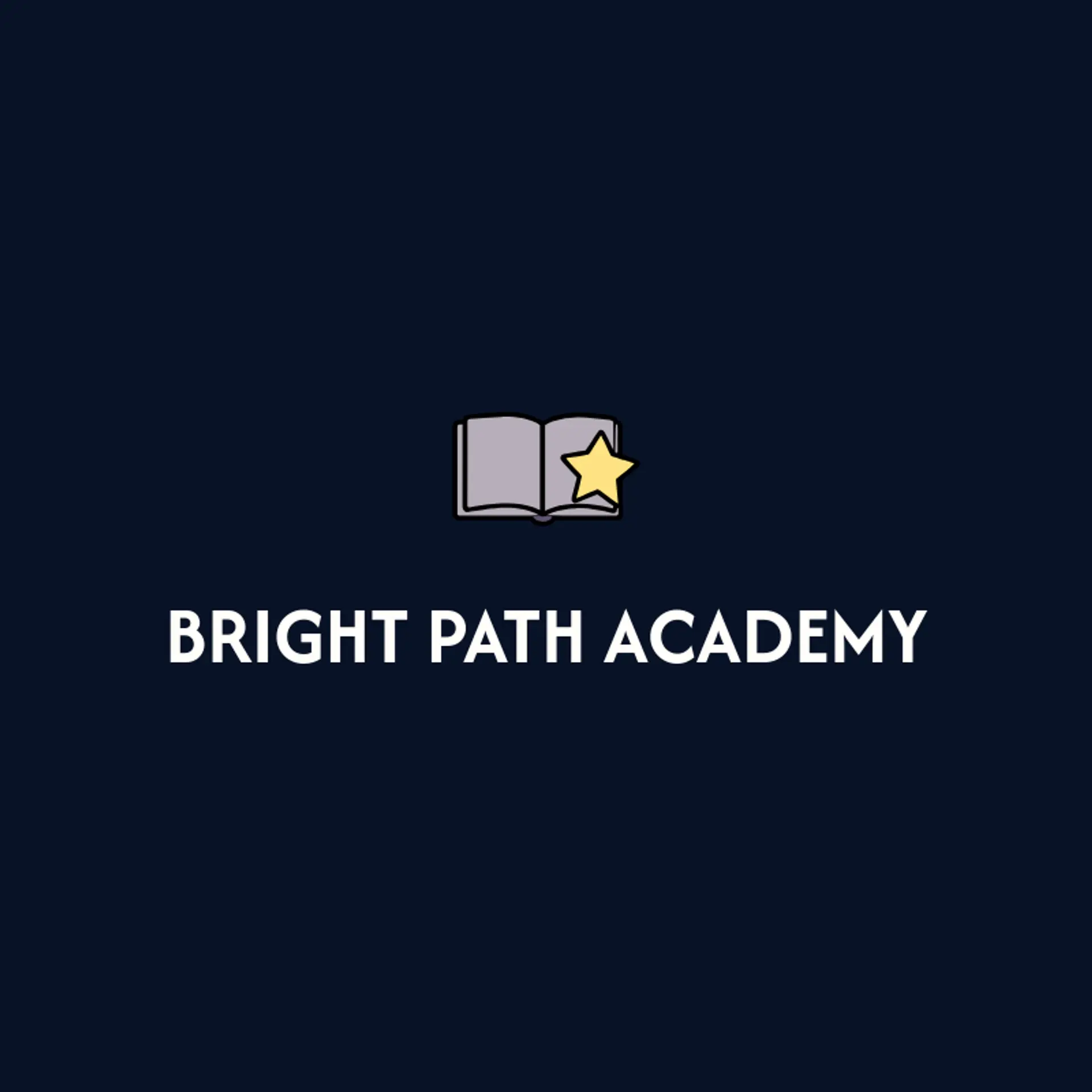 Bright Path Academy logo for primary school