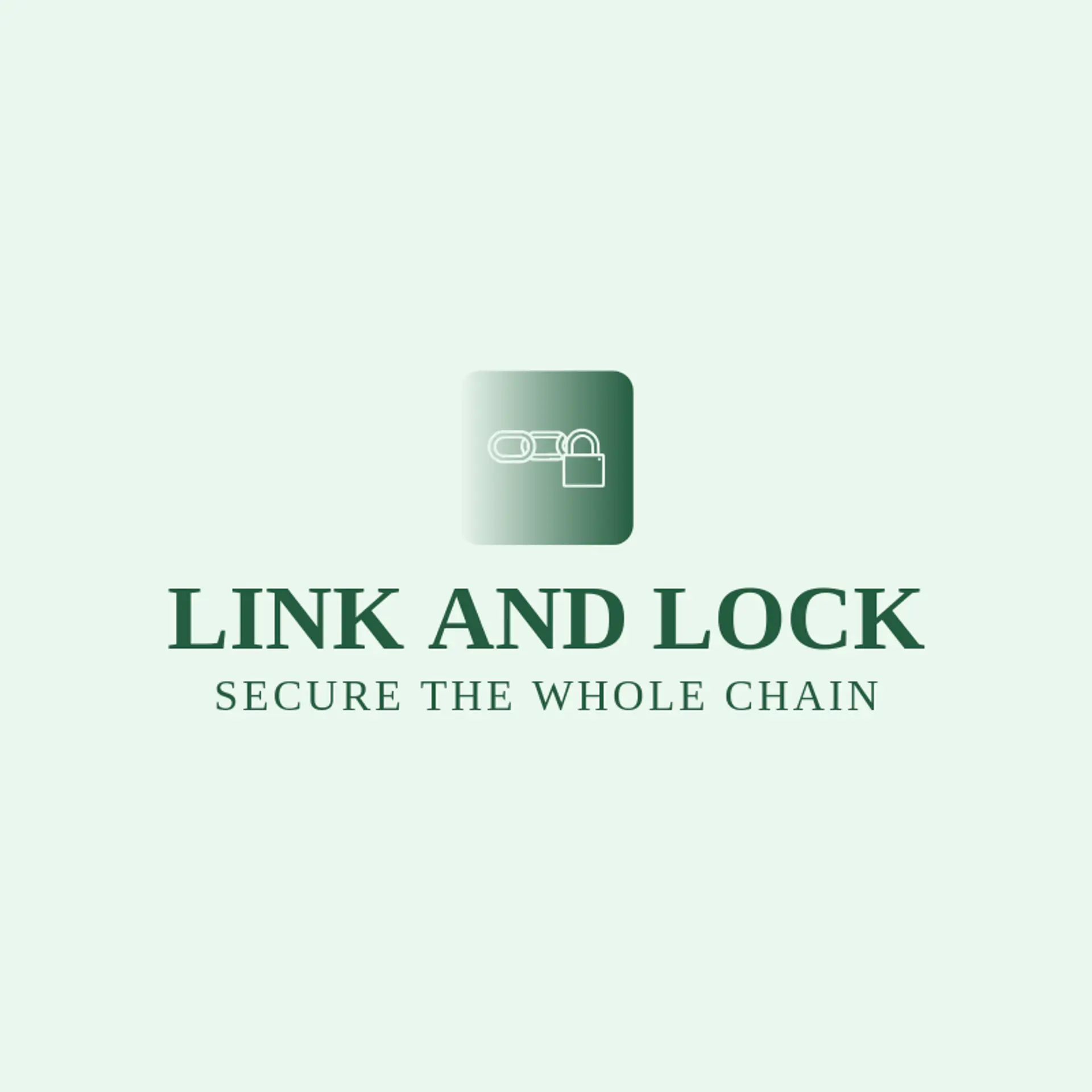 Link and Lock logo for lock