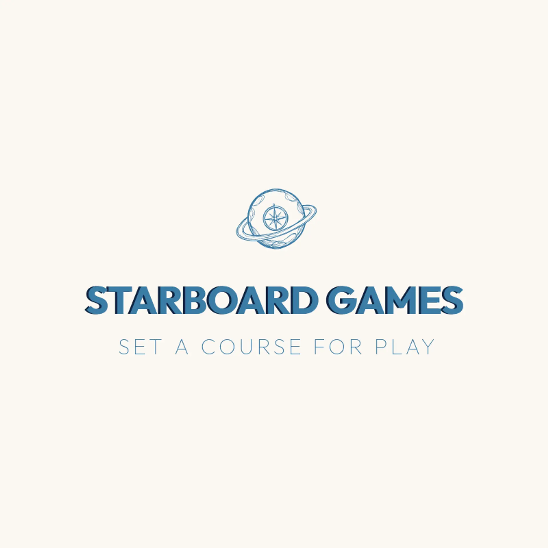 Starboard Games logo for video game