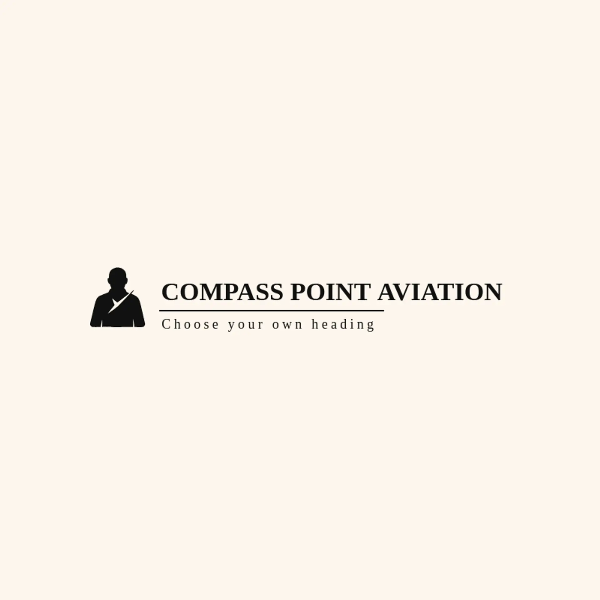 Compass Point Aviation logo for aviator