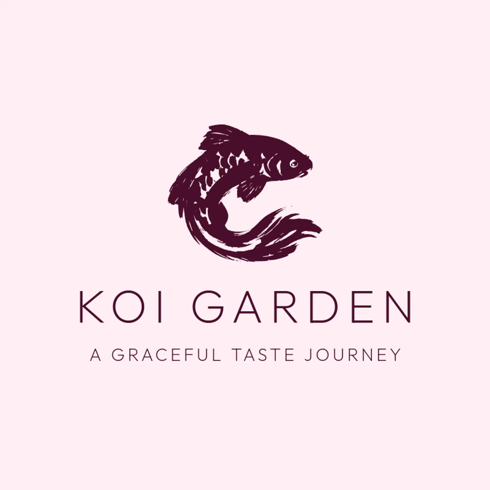 Koi Garden logo for japanese