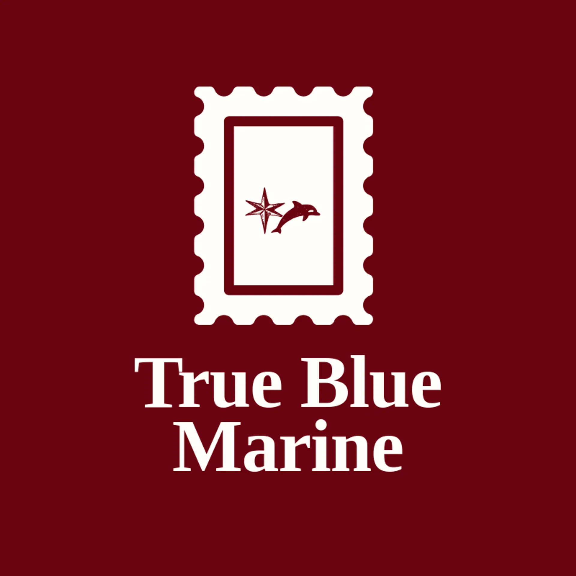 True Blue Marine logo for orca