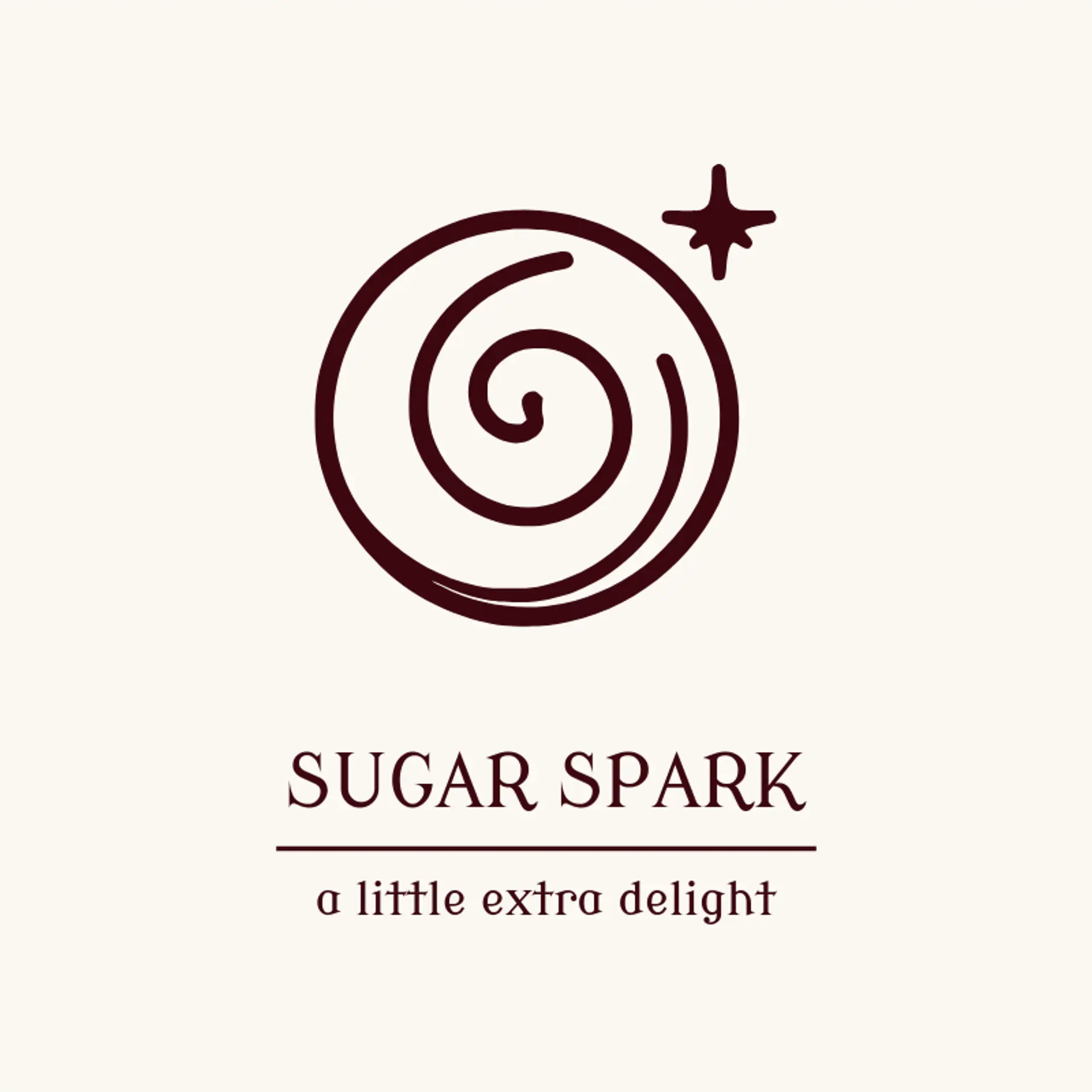 Sugar Spark logo for snack