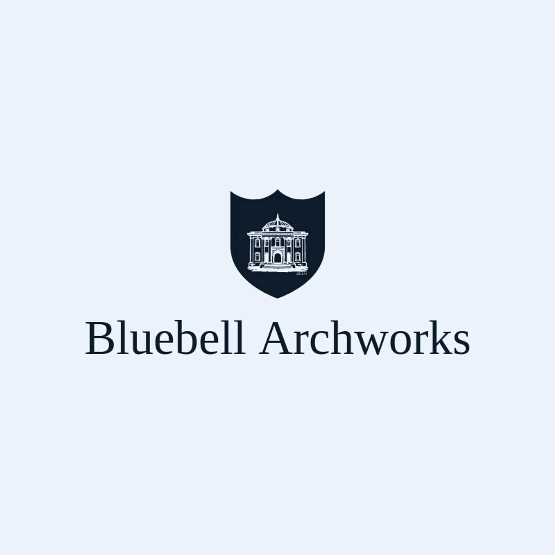 Bluebell Archworks logo for arch