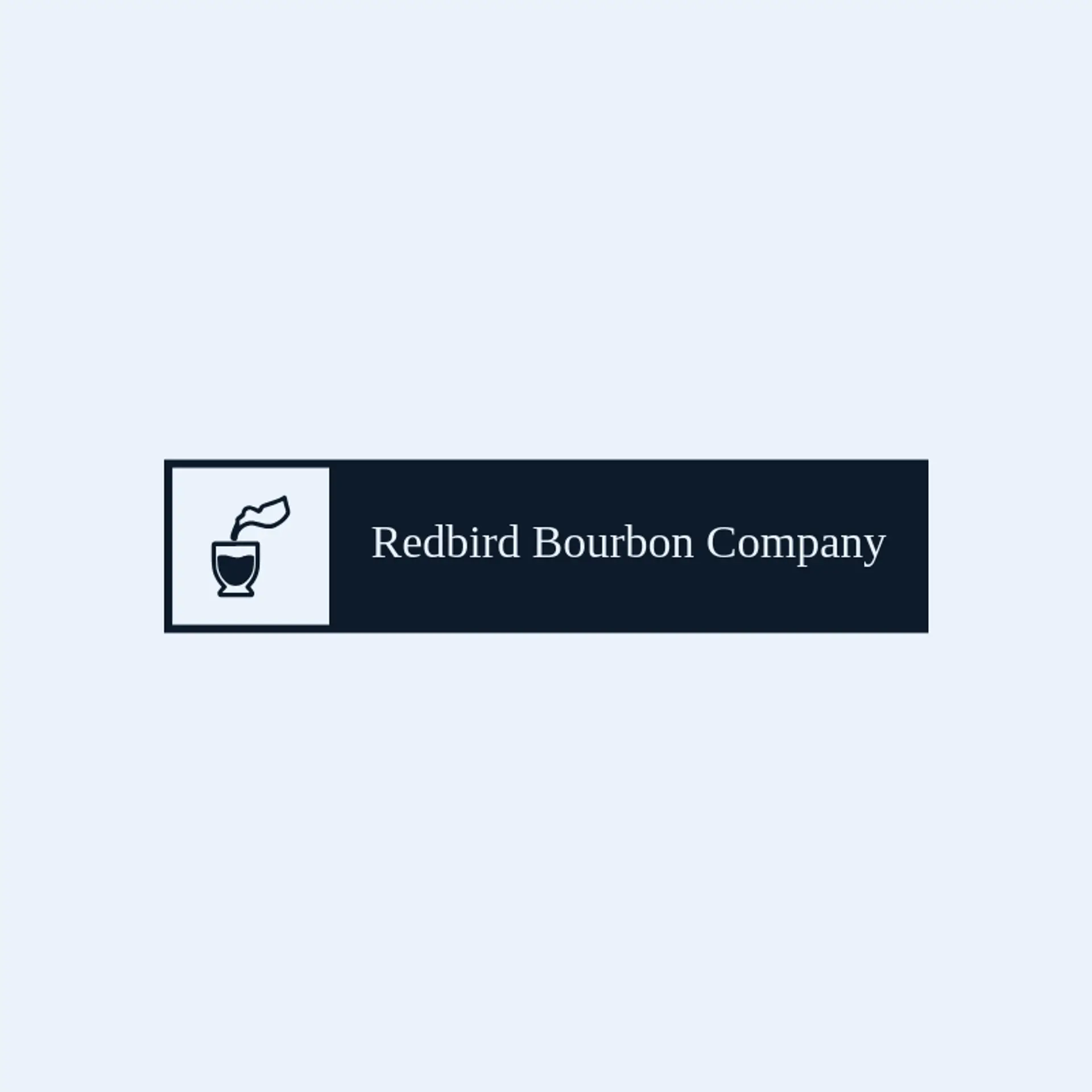 Redbird Bourbon Company logo for bourbon