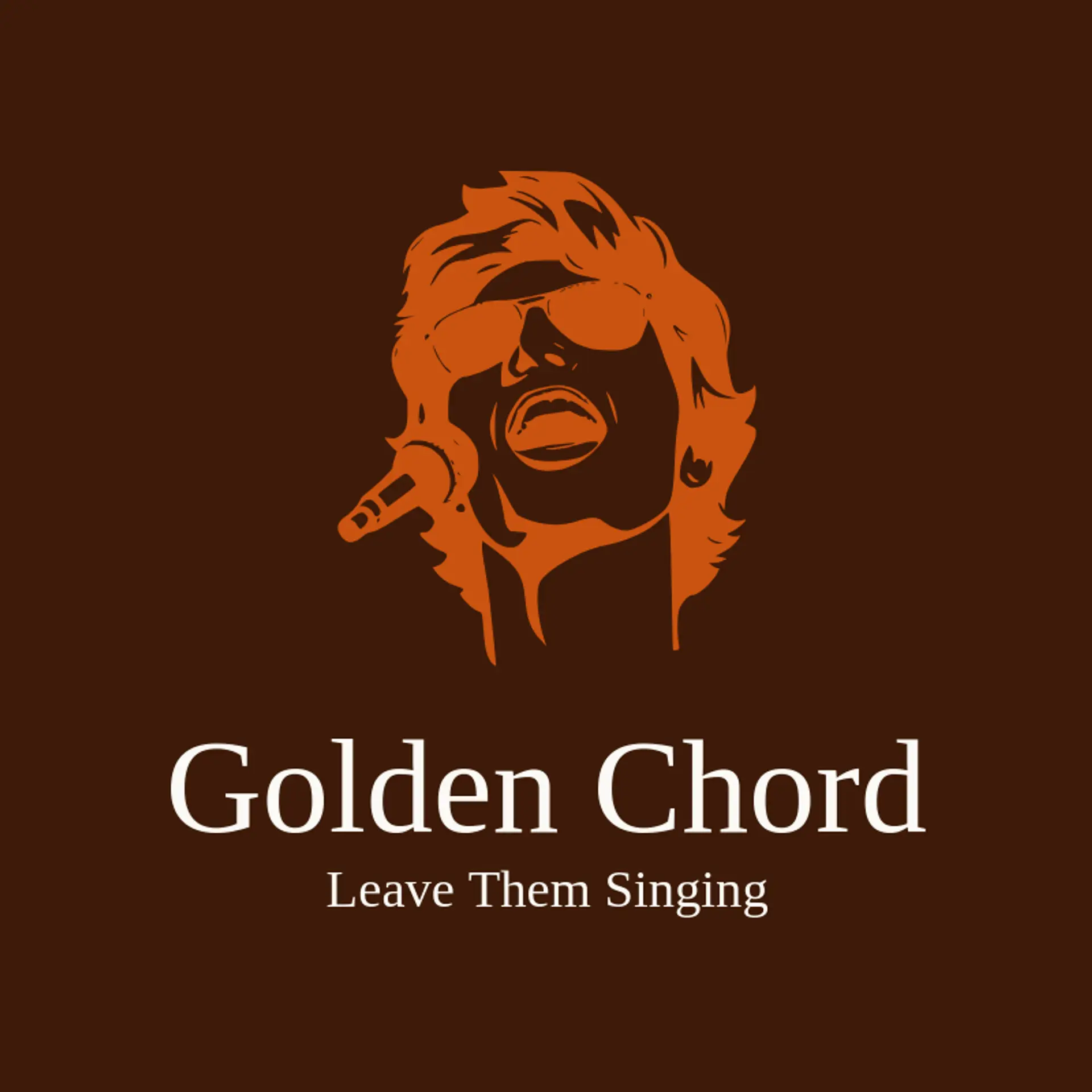 Golden Chord logo for rockstar