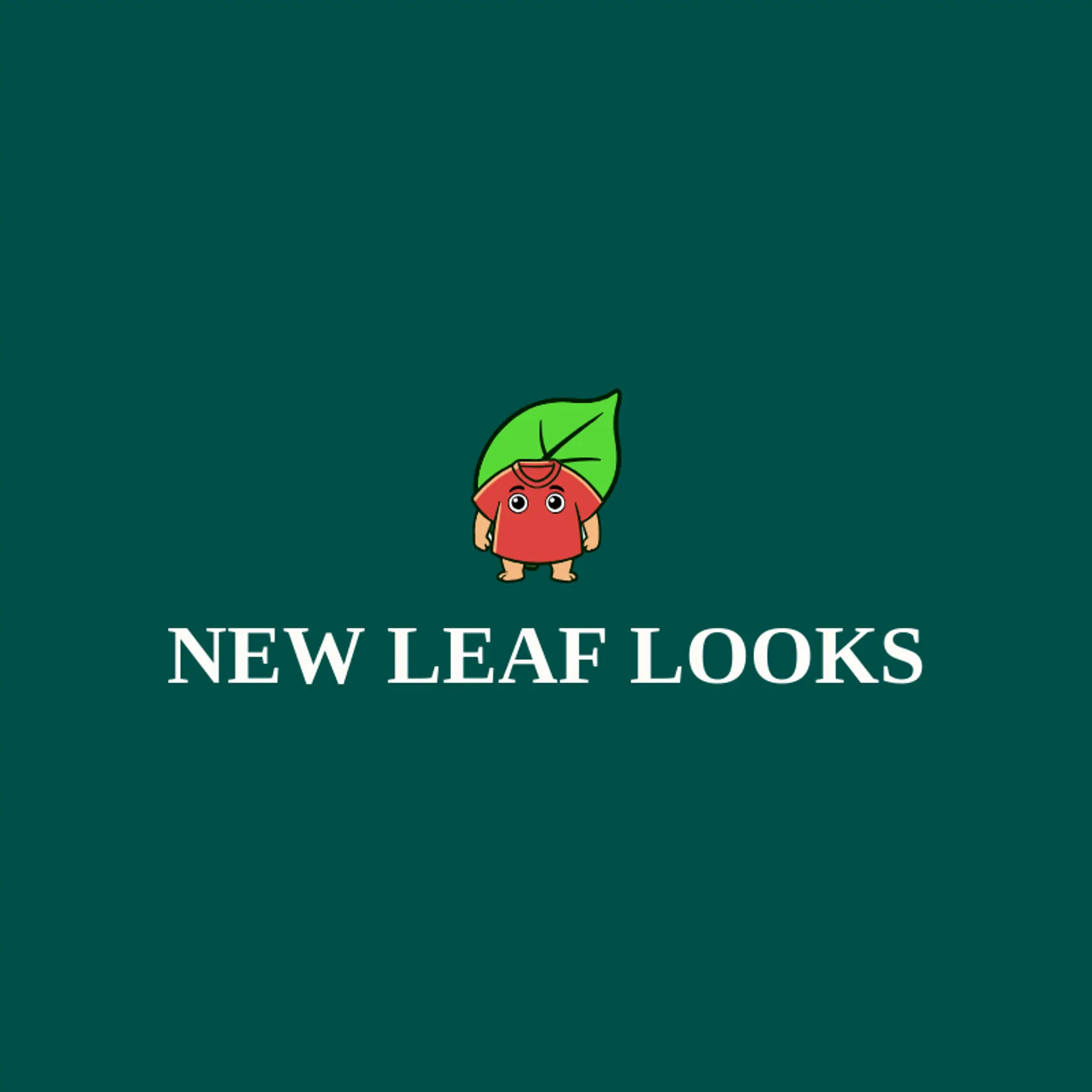 New Leaf Looks logo for clothing store