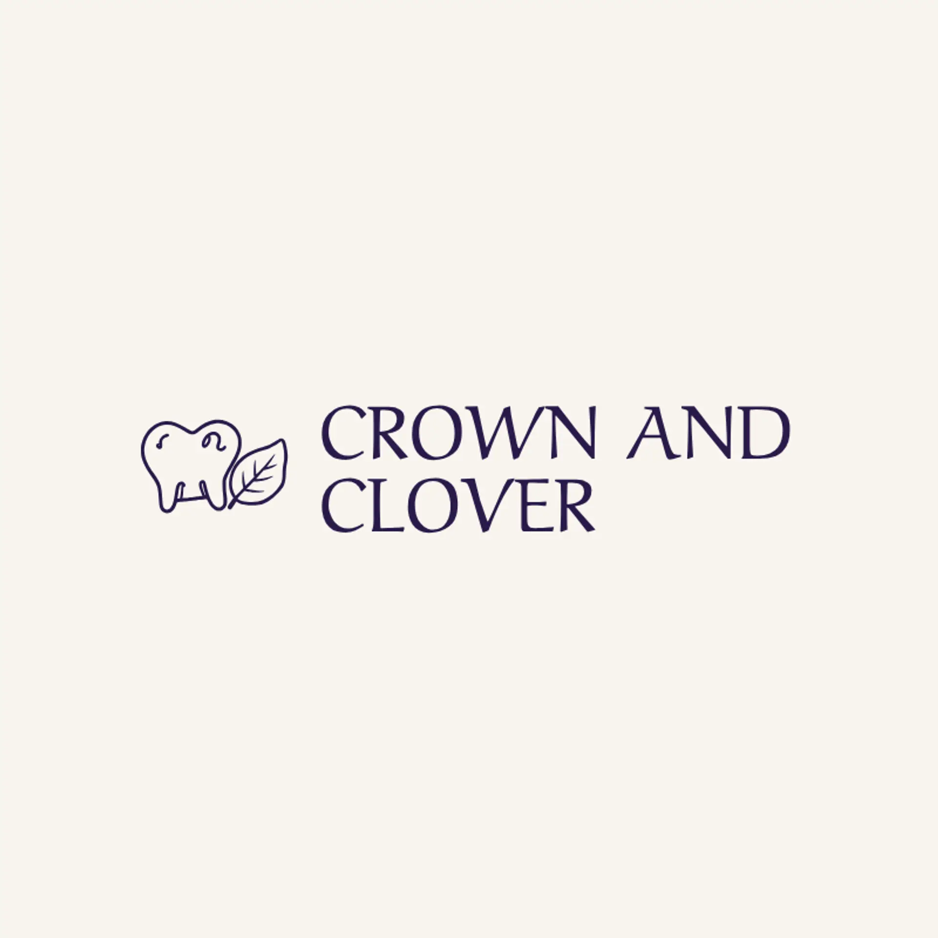 Crown and Clover logo for dental