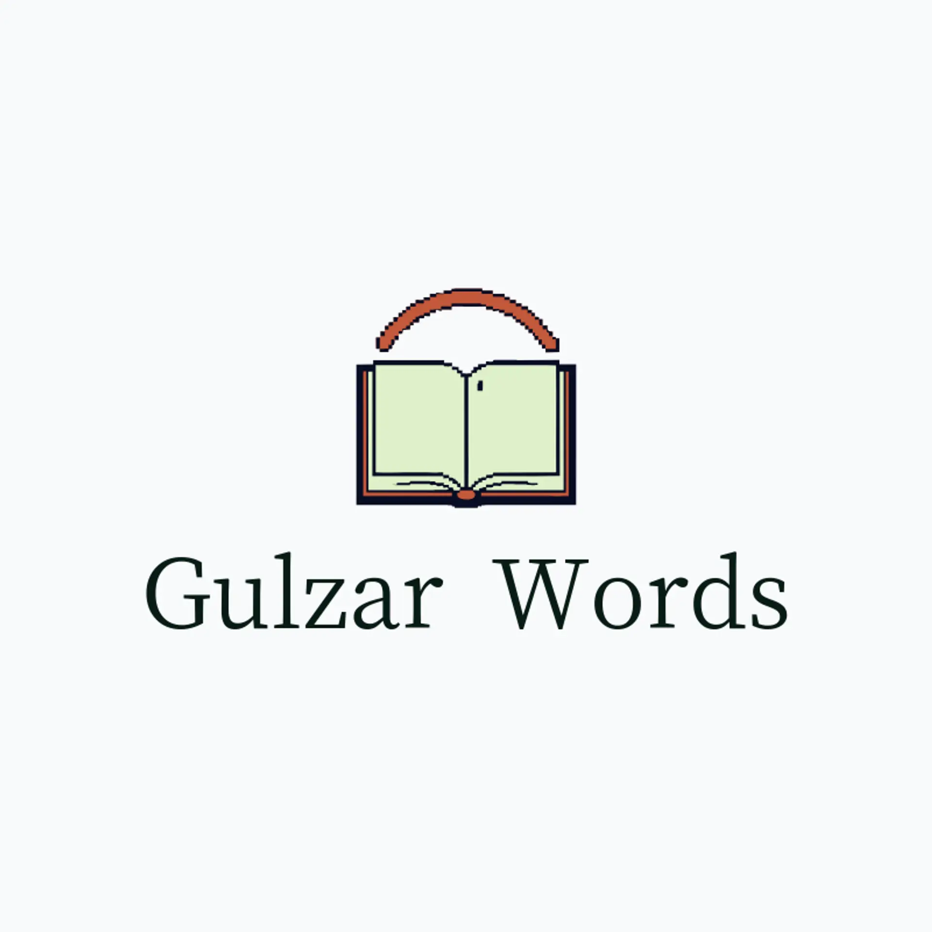 Gulzar Words logo for urdu