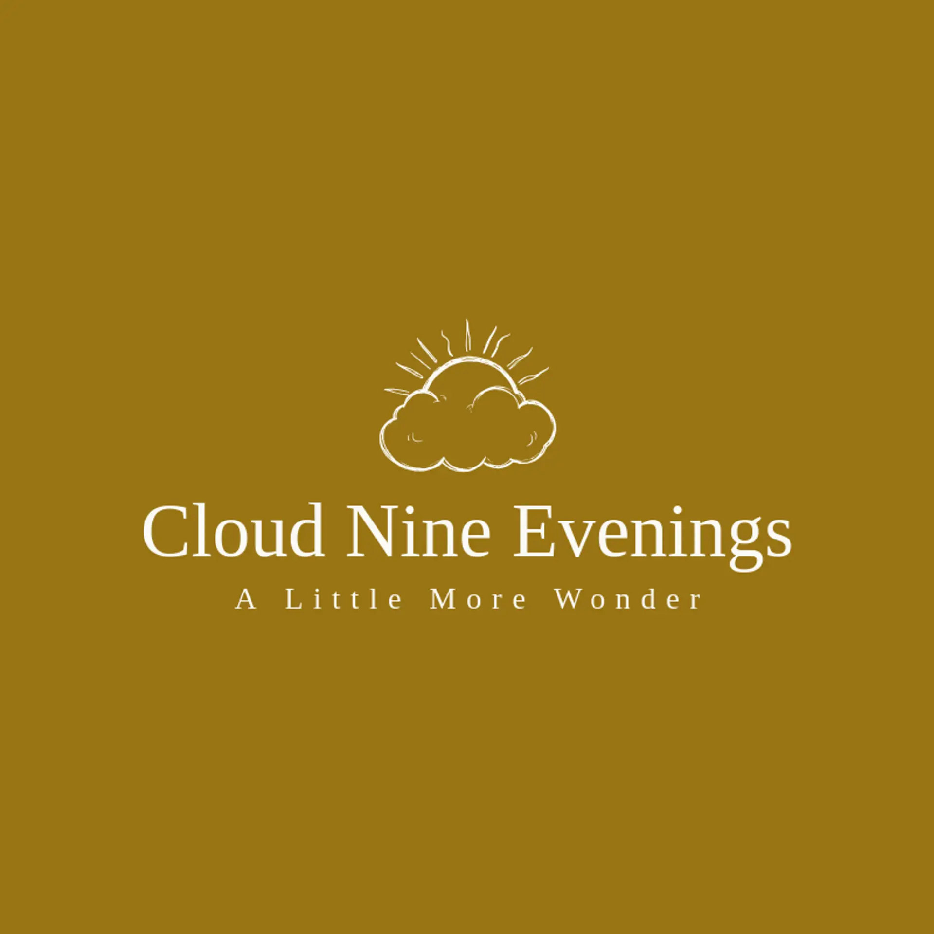 Cloud Nine Evenings logo for sunset