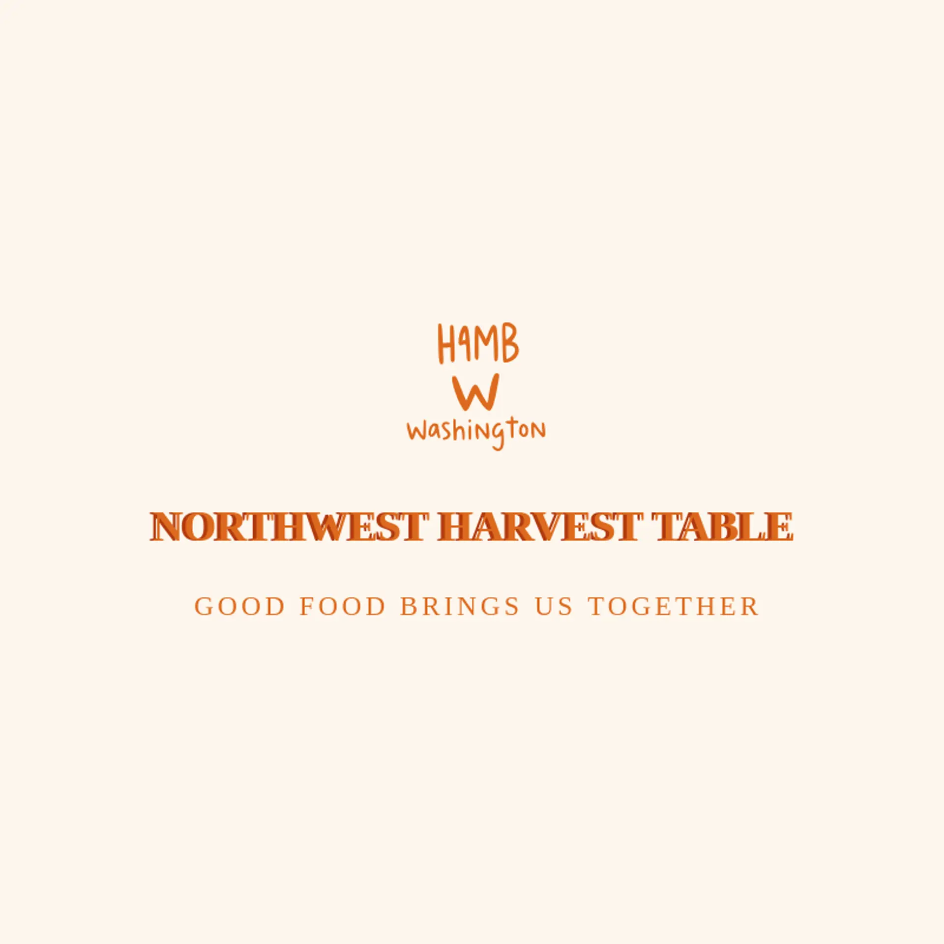 Northwest Harvest Table logo for washington