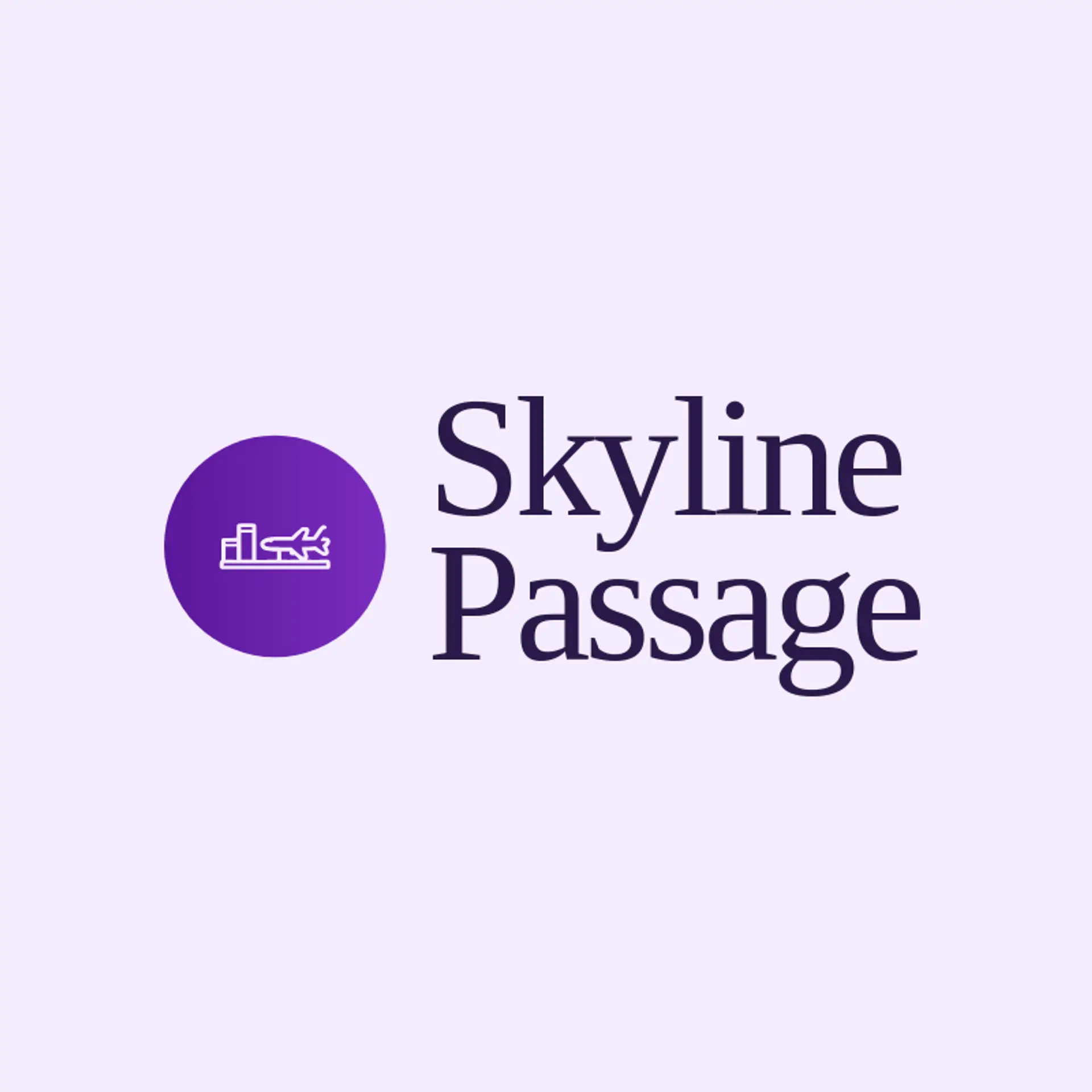 Skyline Passage logo for airport