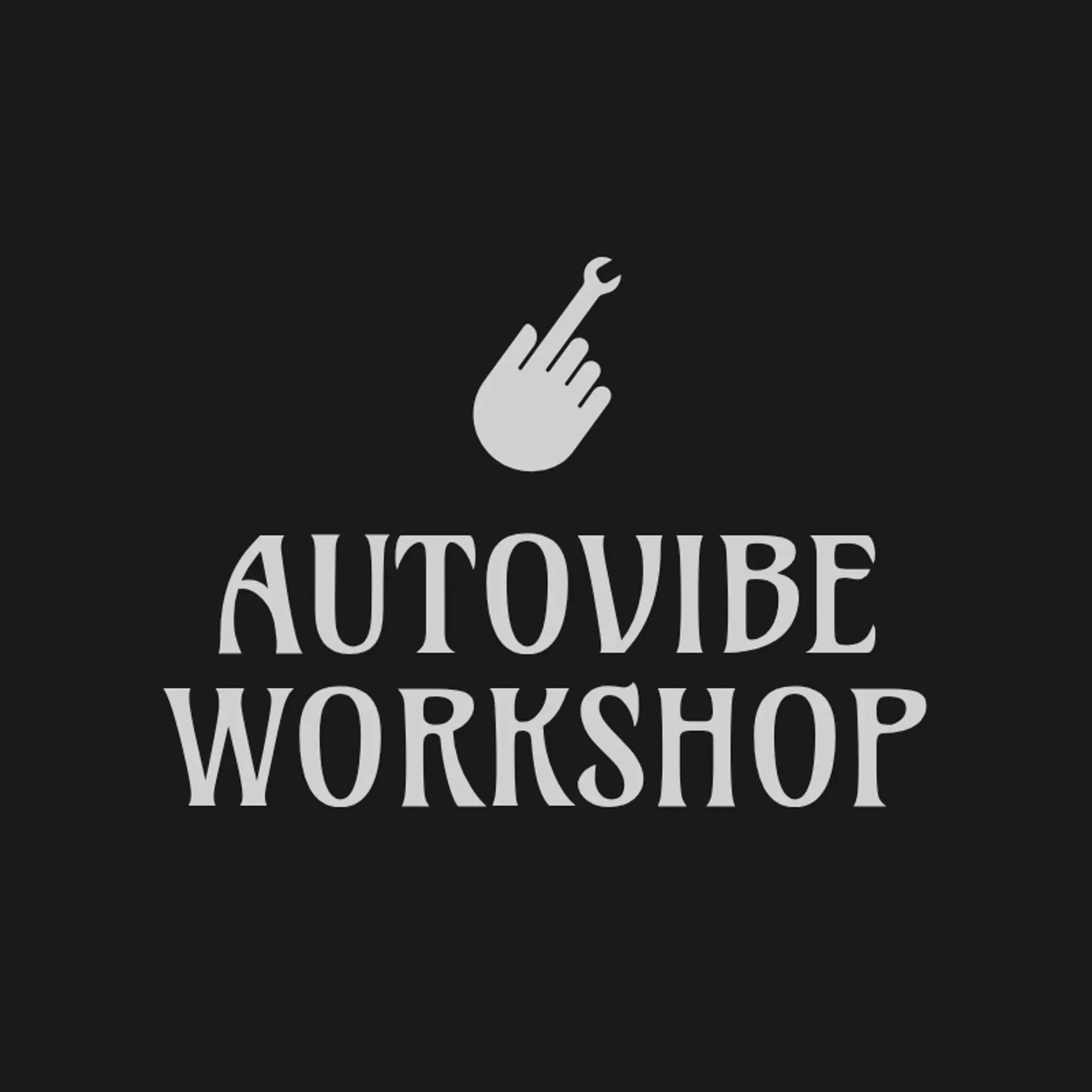 AutoVibe Workshop logo for automotive repair
