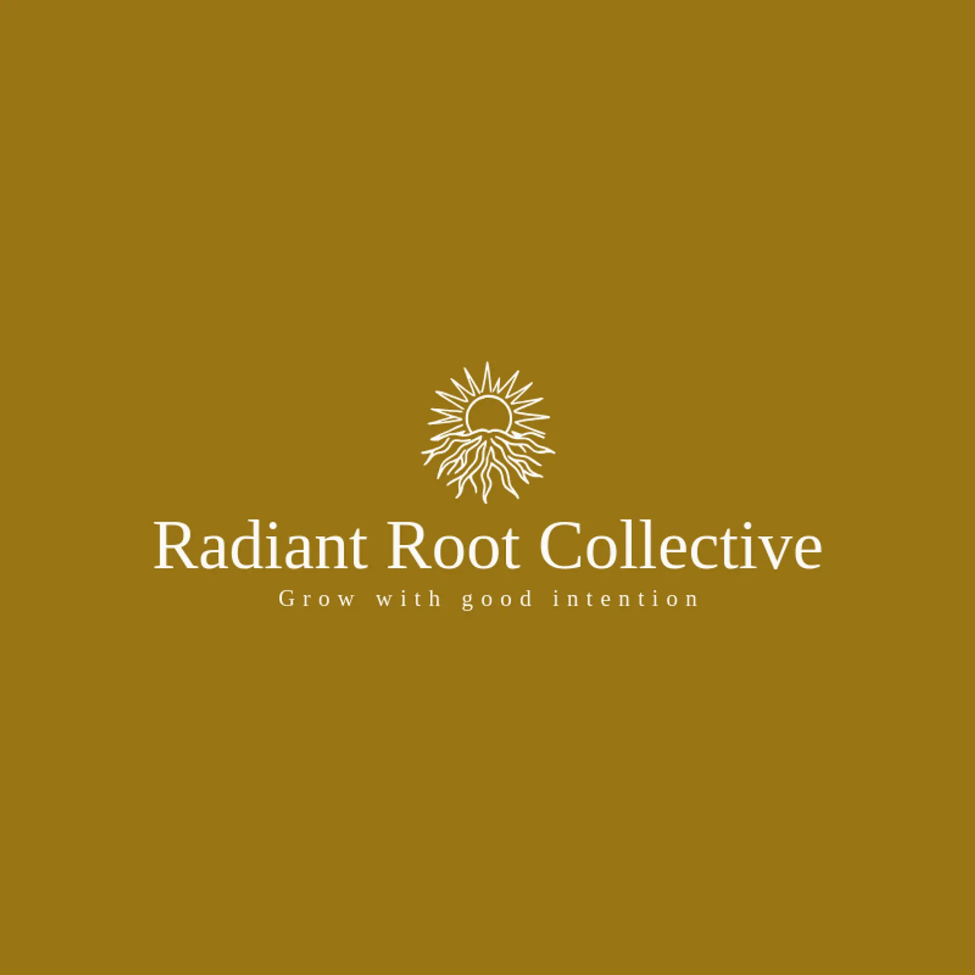 Radiant Root Collective logo for spiritual