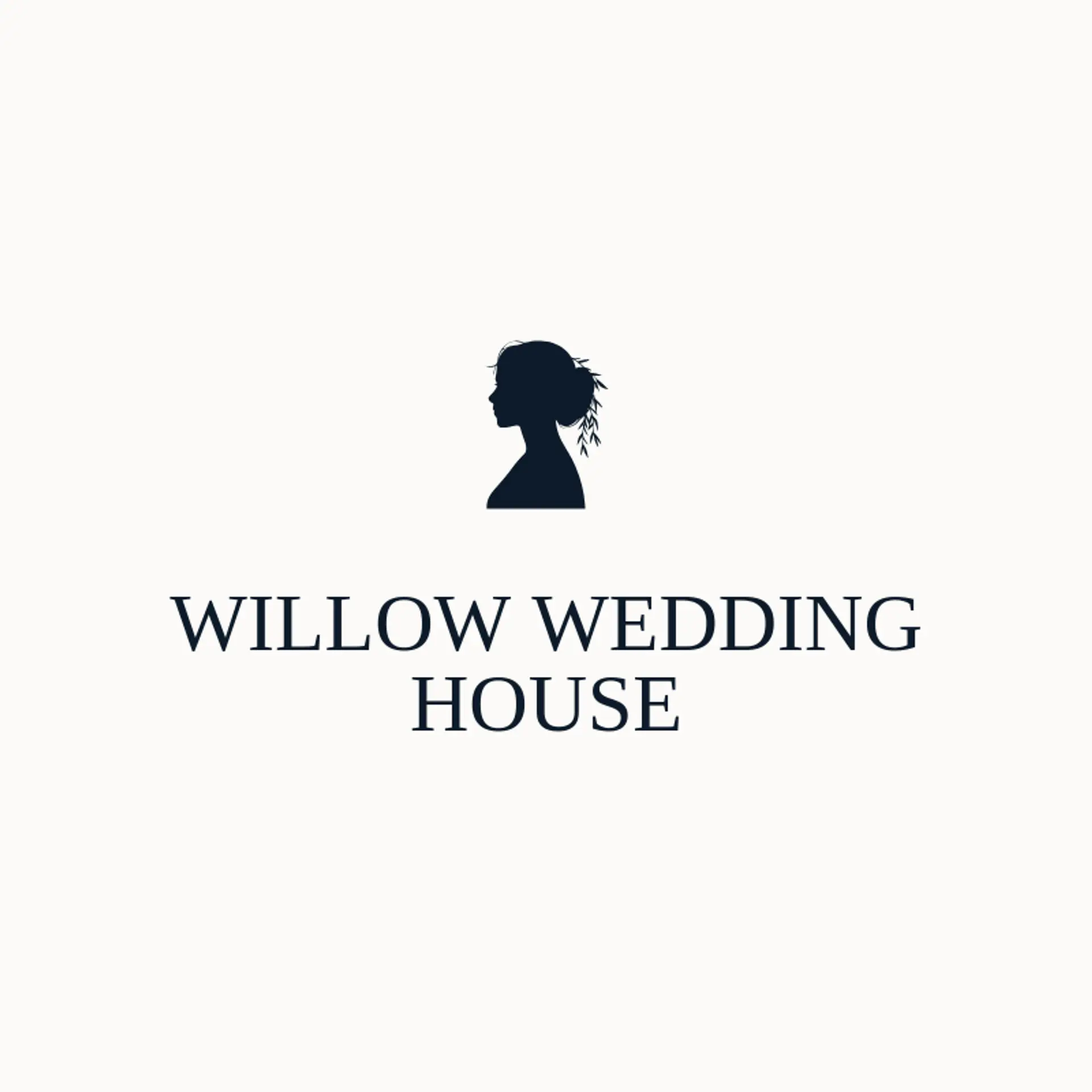 Willow Wedding House logo for bride