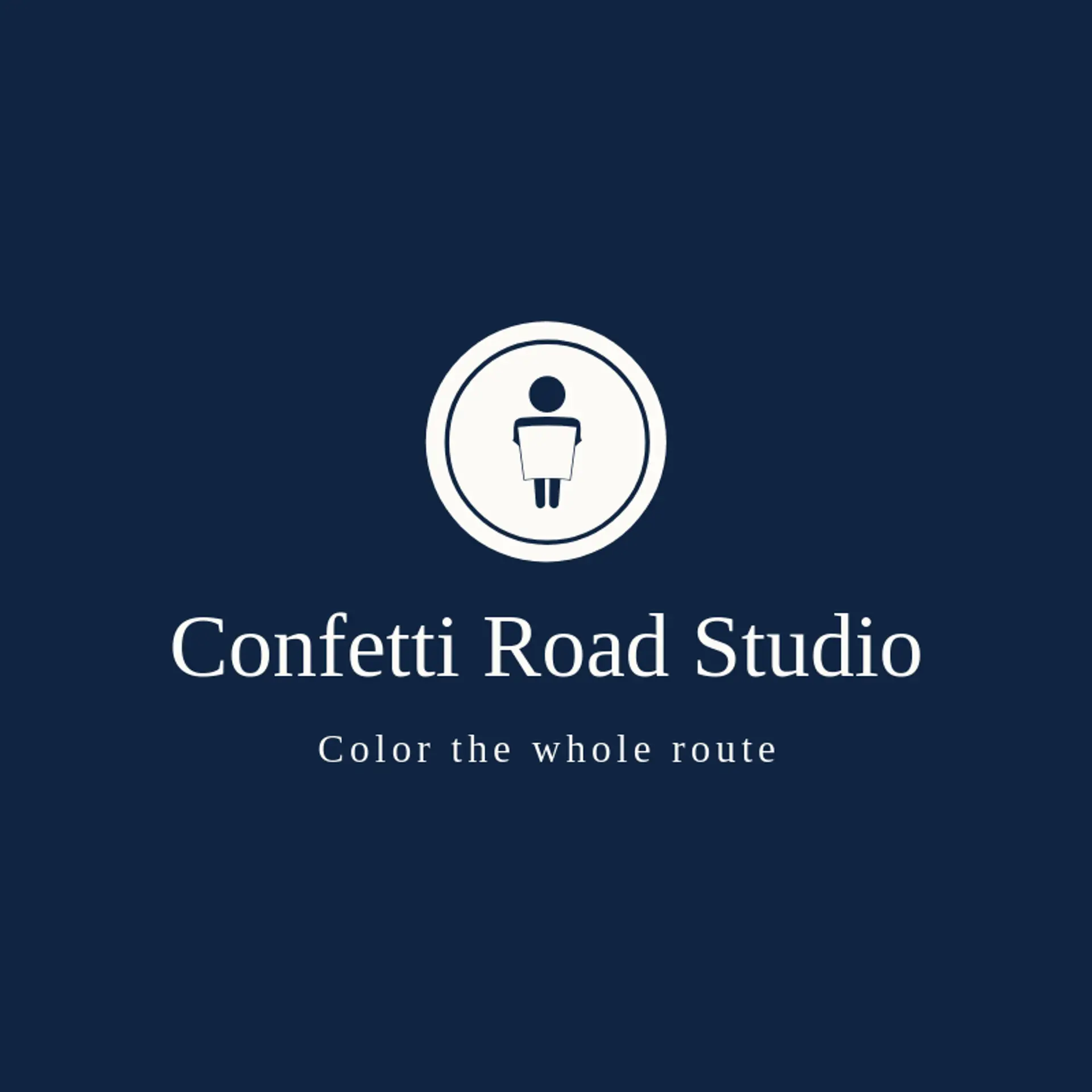 Confetti Road Studio logo for parade