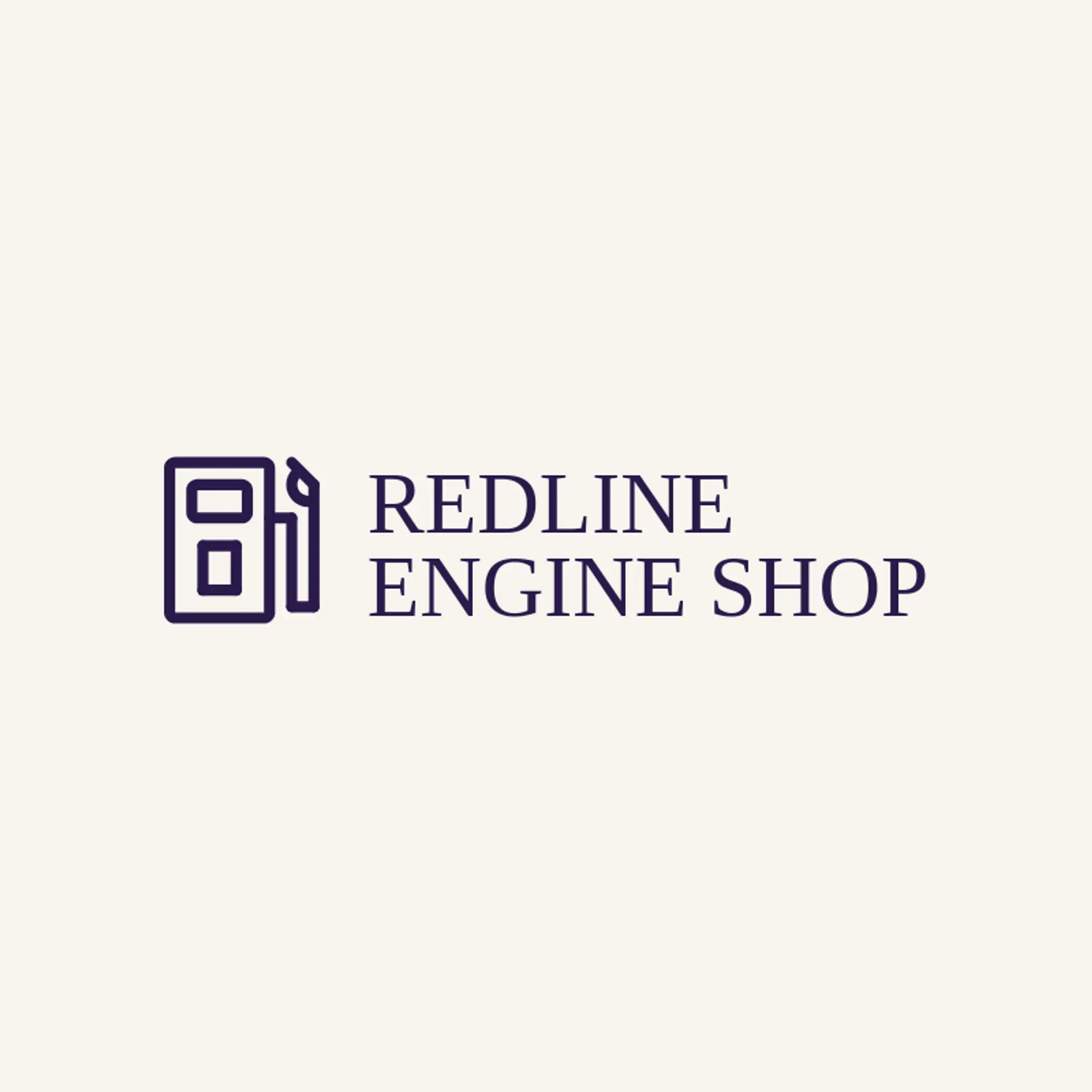 Redline Engine Shop logo for diesel