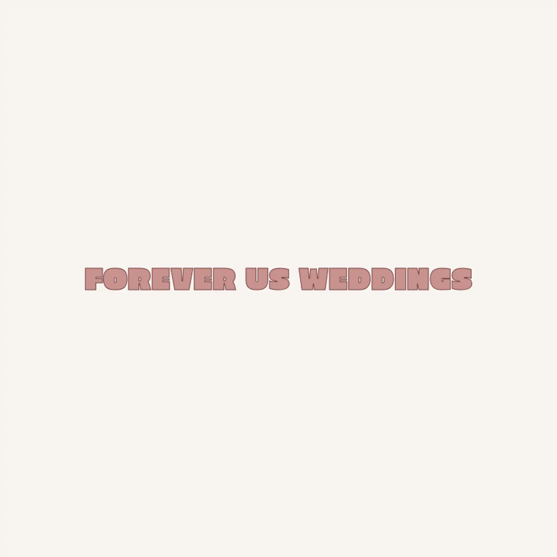 Everlasting Vows logo for wedding