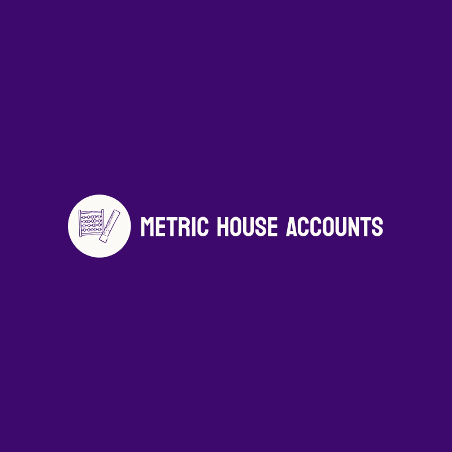 Metric House Accounts logo for accounting
