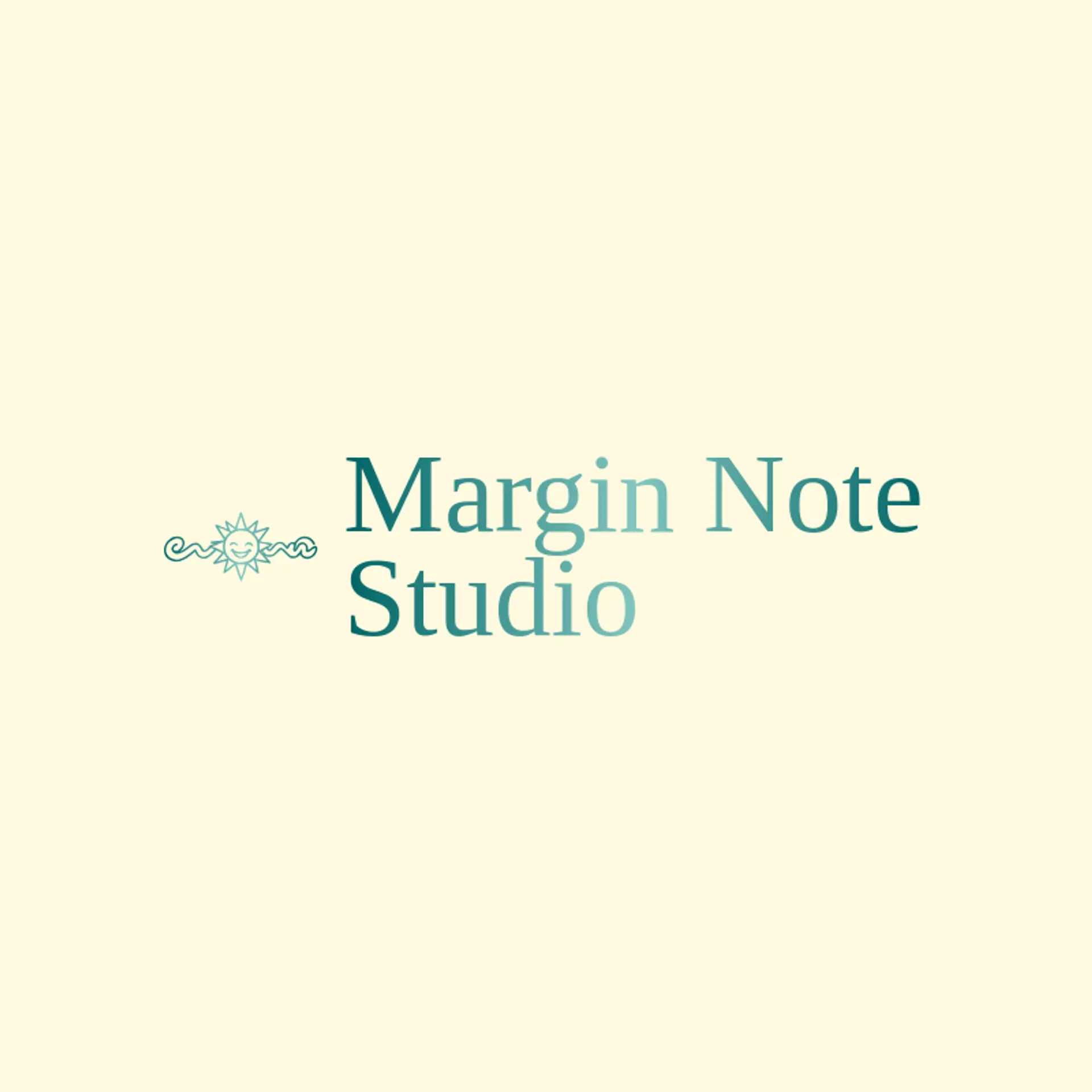 Margin Note Studio logo for editor