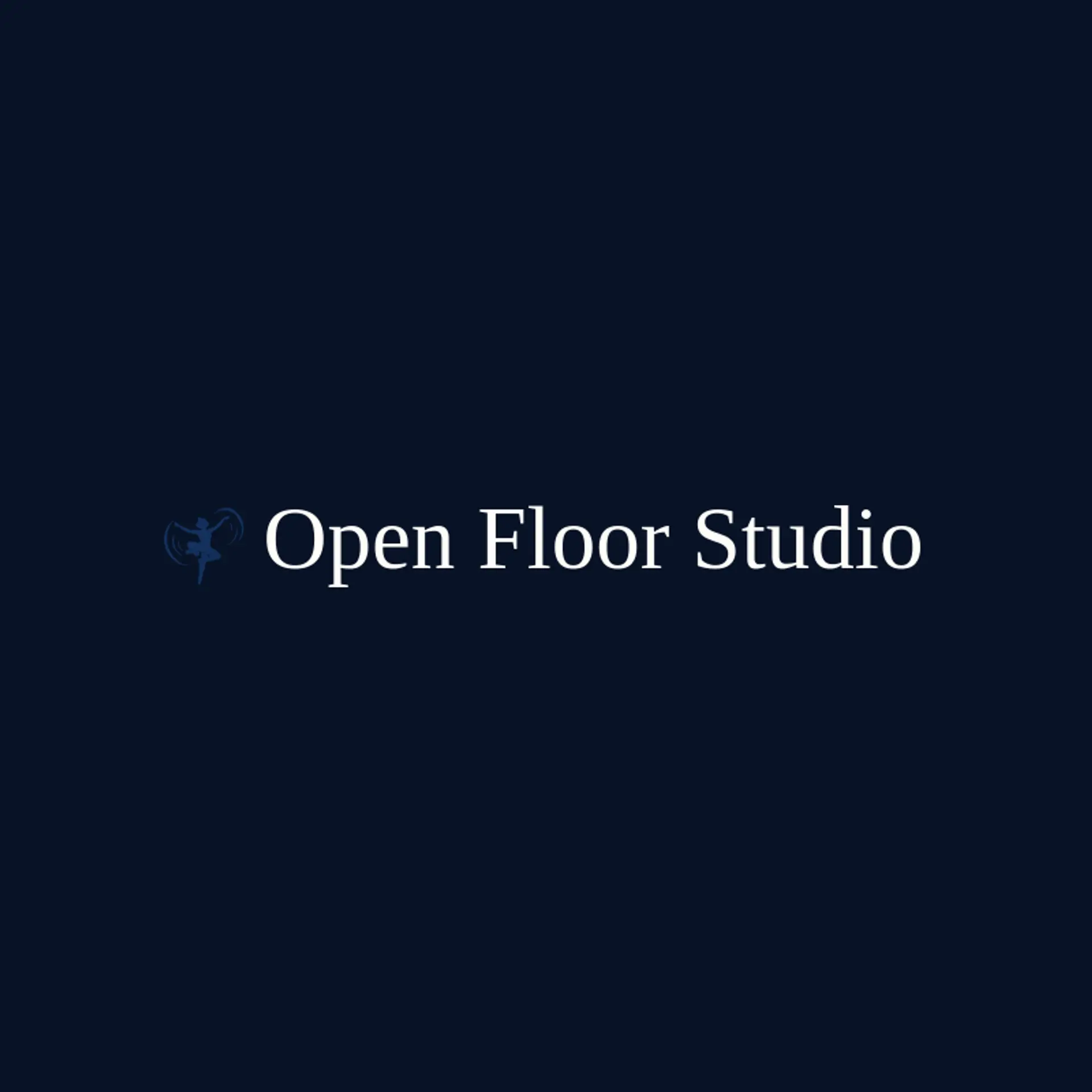Open Floor Studio logo for dance studio