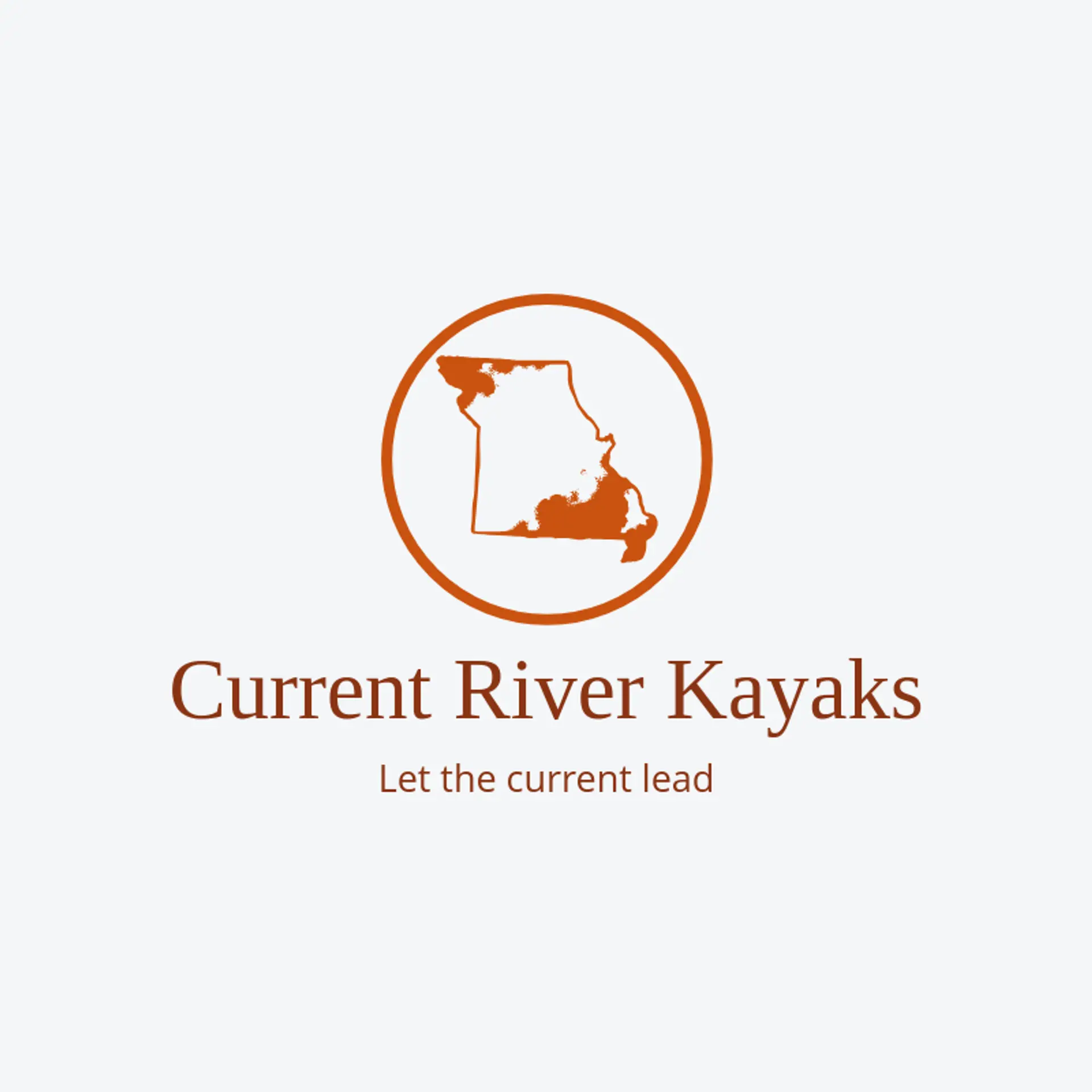 Current River Kayaks logo for missouri
