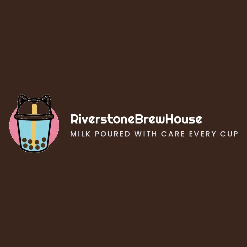 Butterfly and coffee cup logo for a bright plant filled cafe
