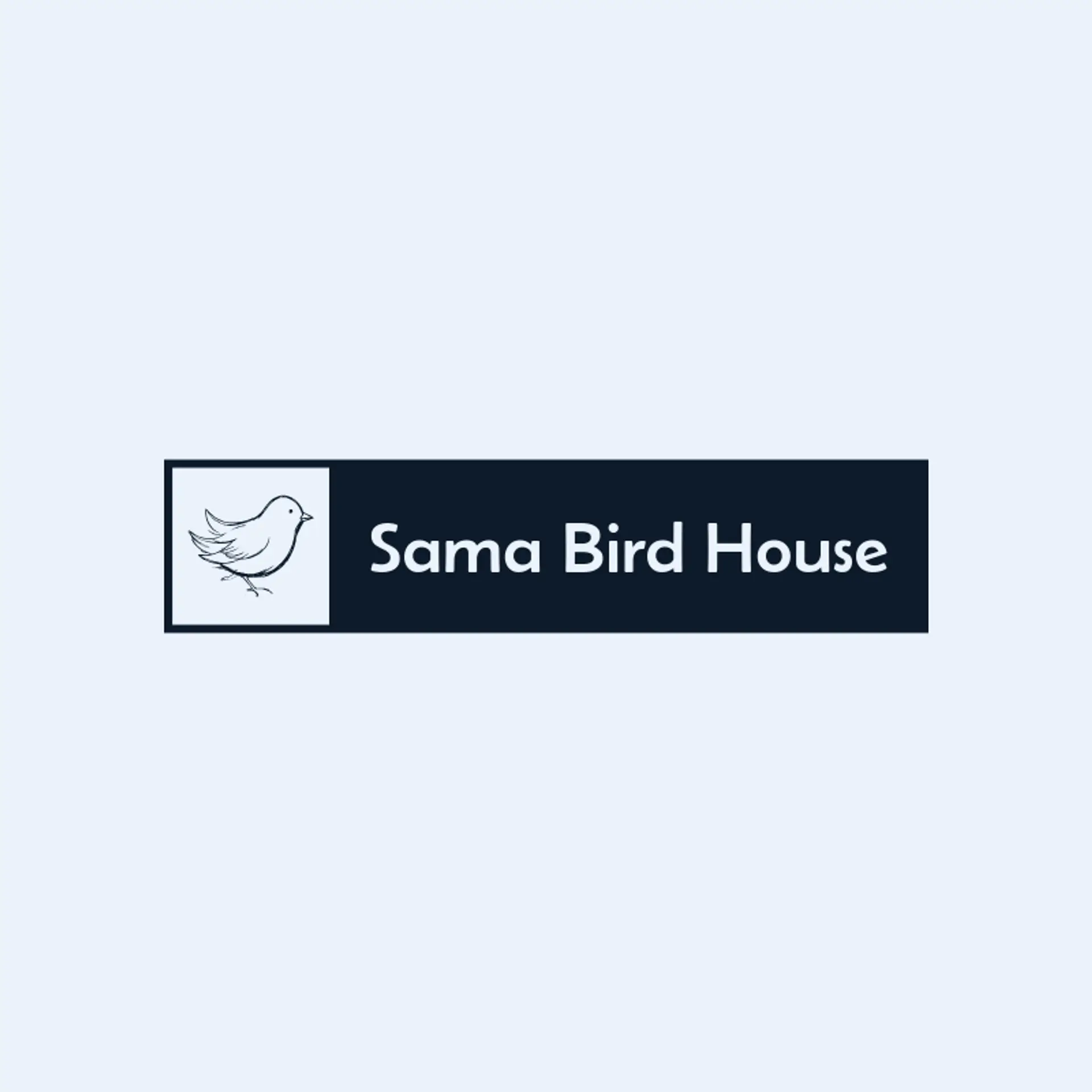 Sama Bird House logo for arabic