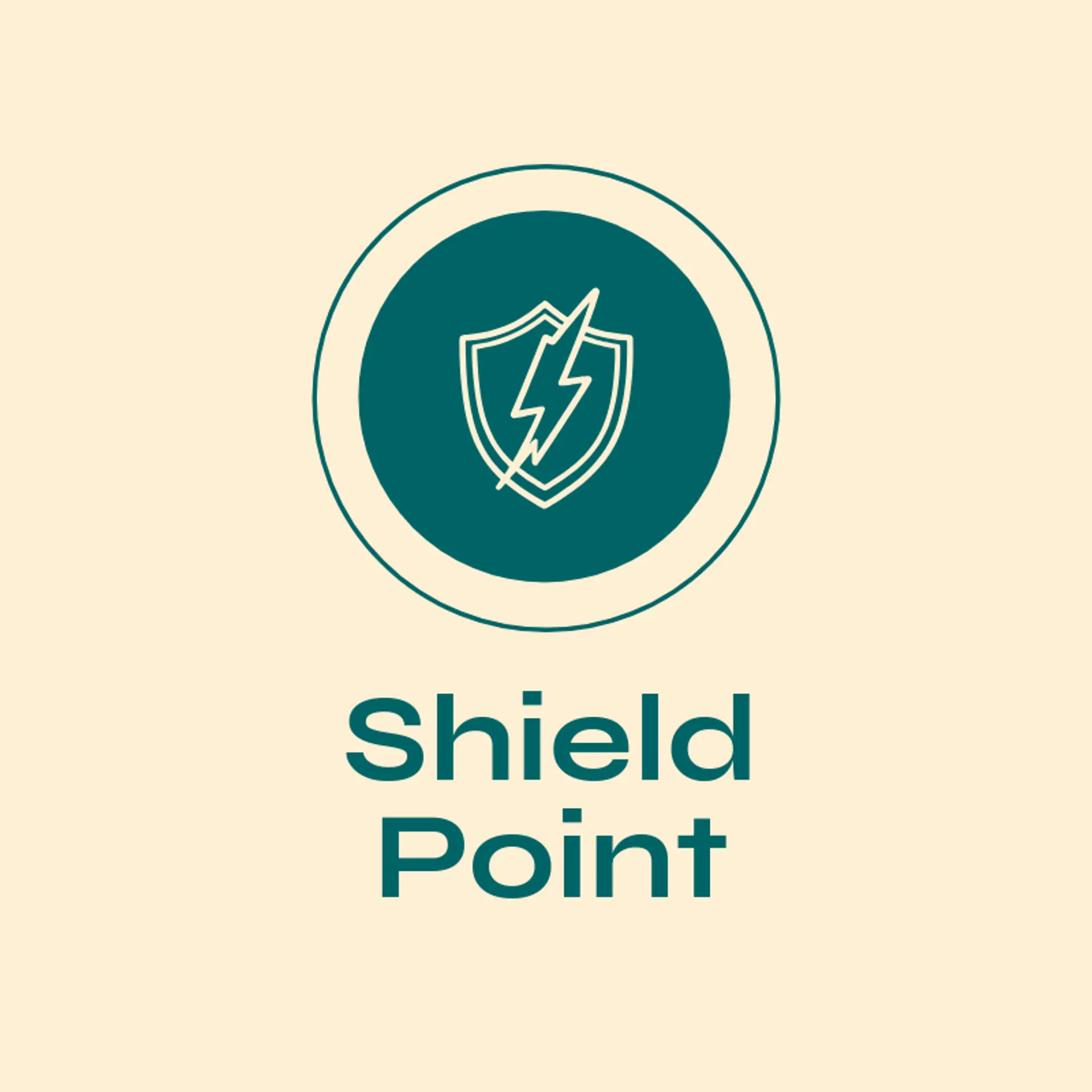 Shield Point logo for danger