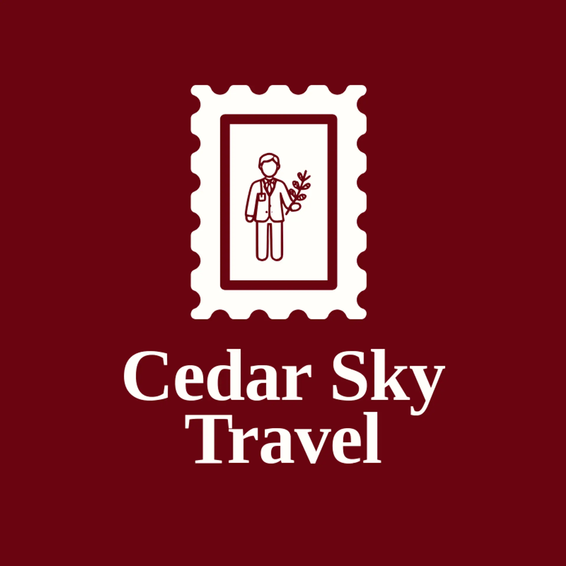 Cedar Sky Travel logo for travel agent