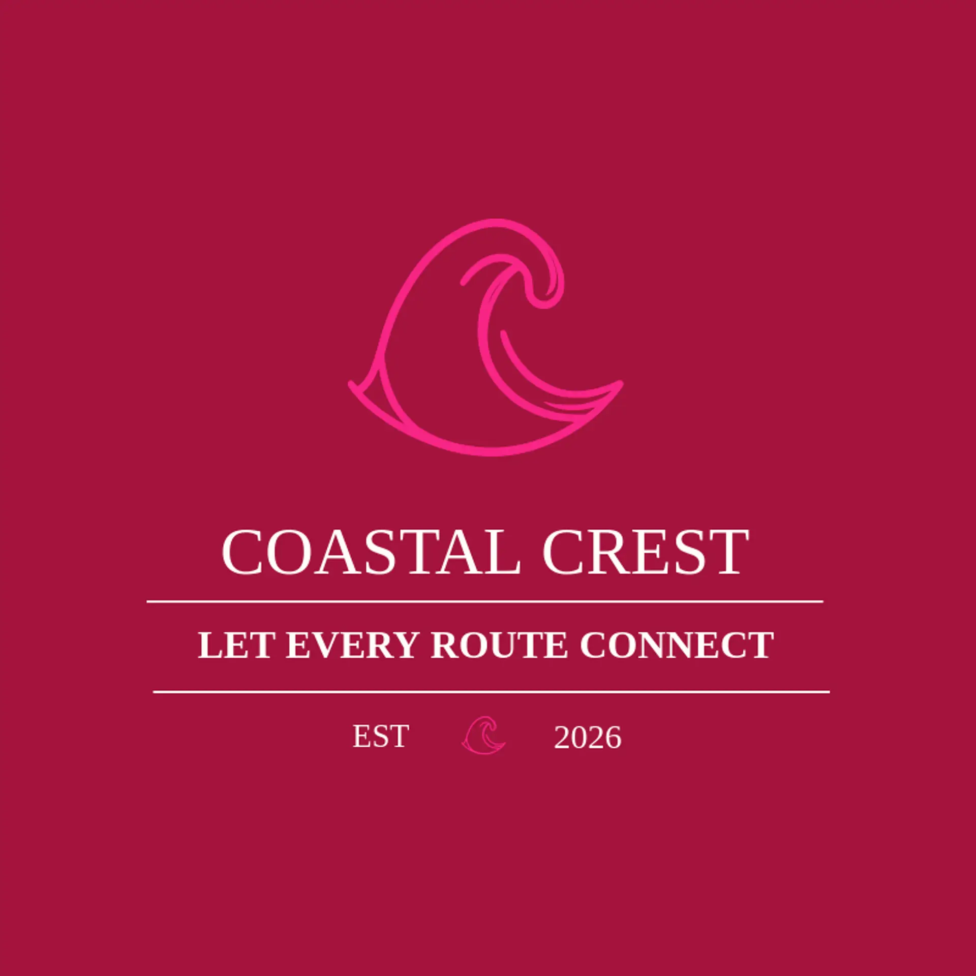 Coastal Crest logo for shipping