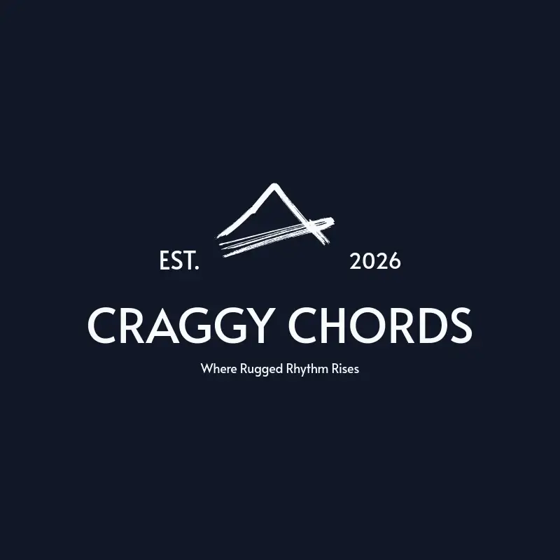 The song name Craggy Chords as a branded logo with a single color icon