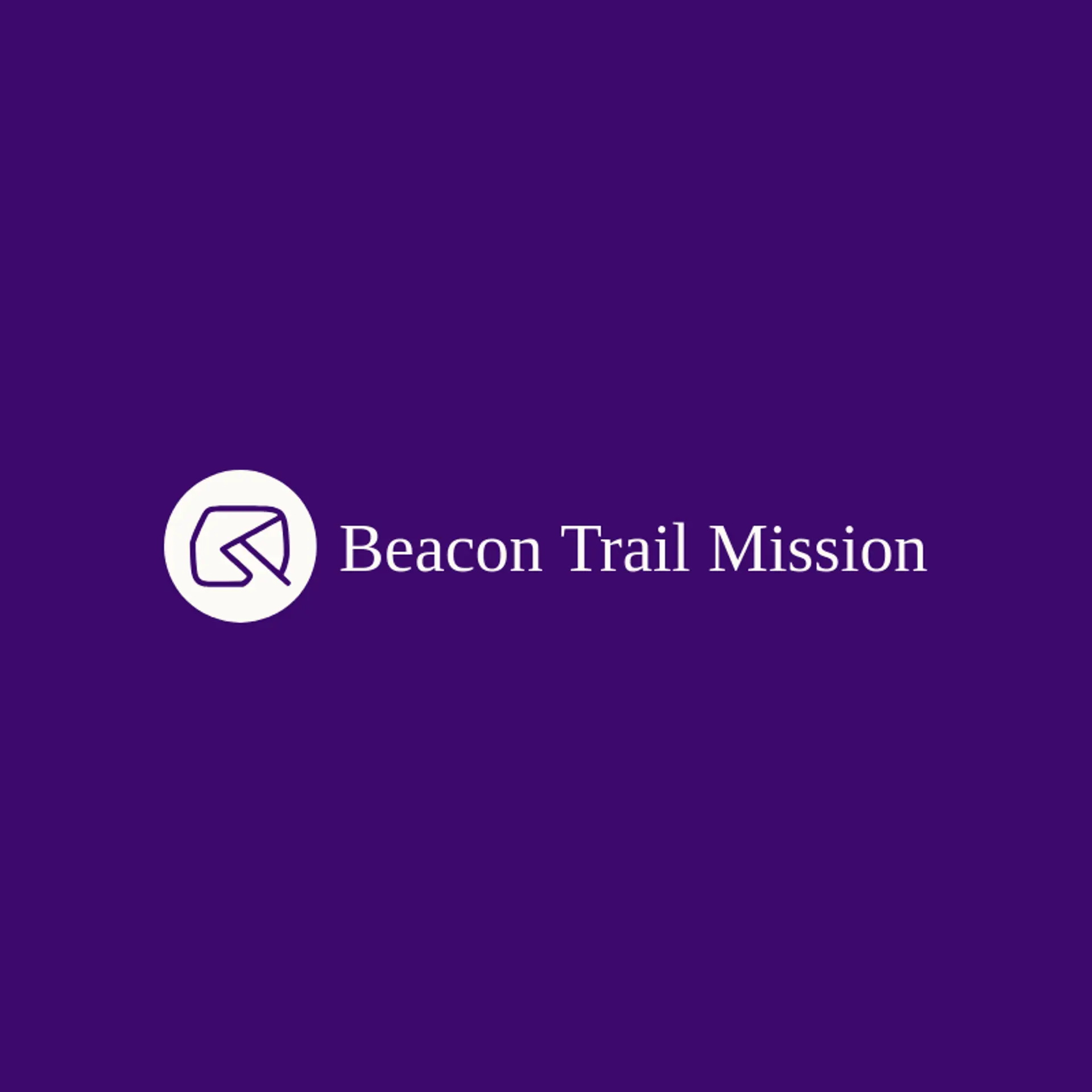 Beacon Trail Mission logo for mission