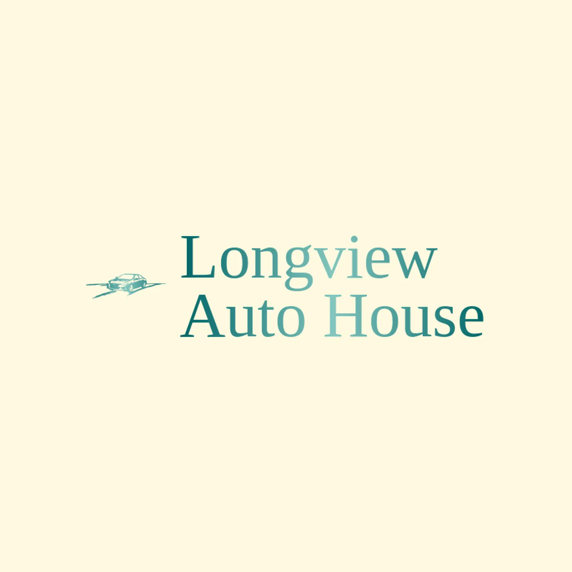 Longview Auto House logo for sedan