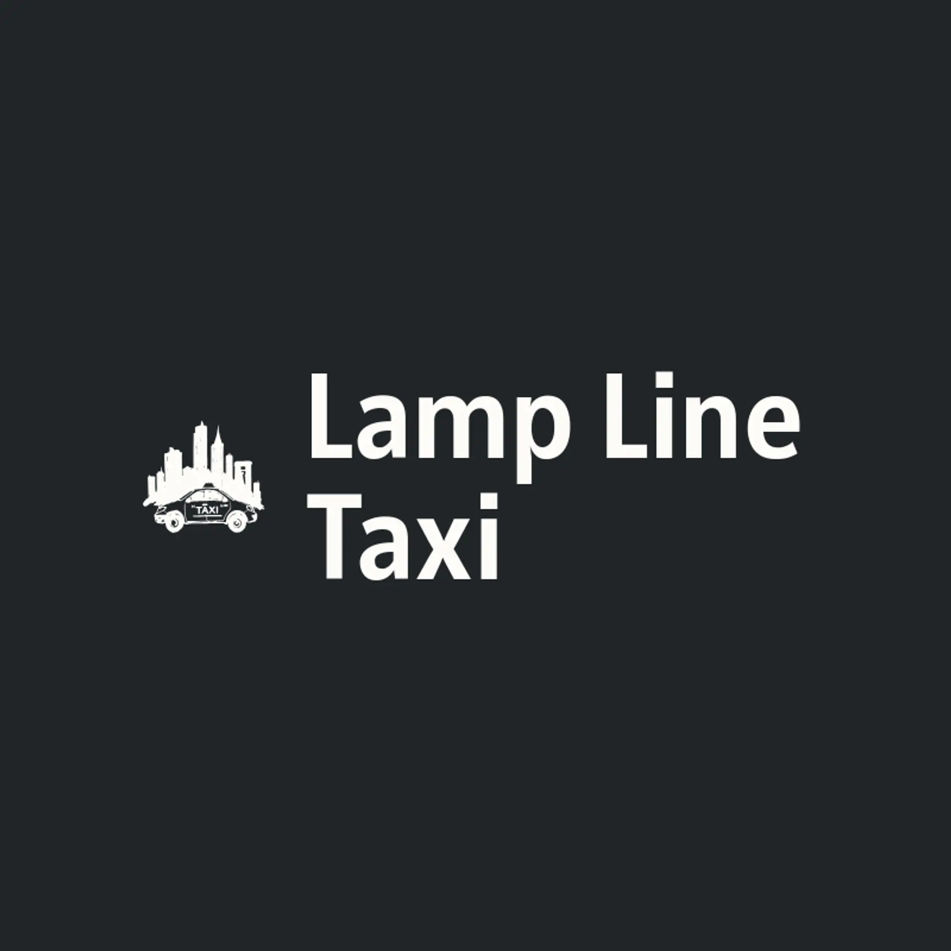 Lamp Line Taxi logo for taxi