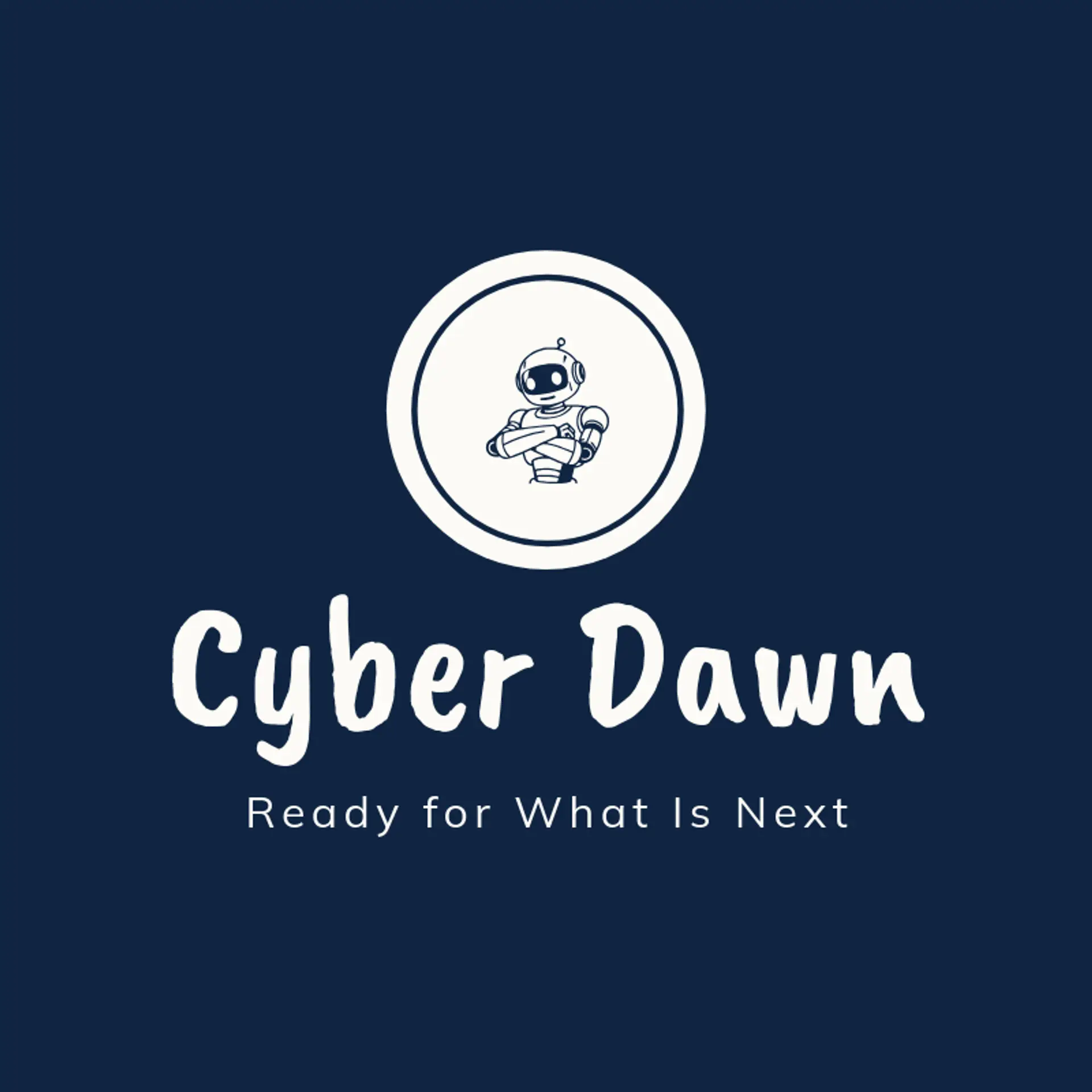 Cyber Dawn logo for cyborg