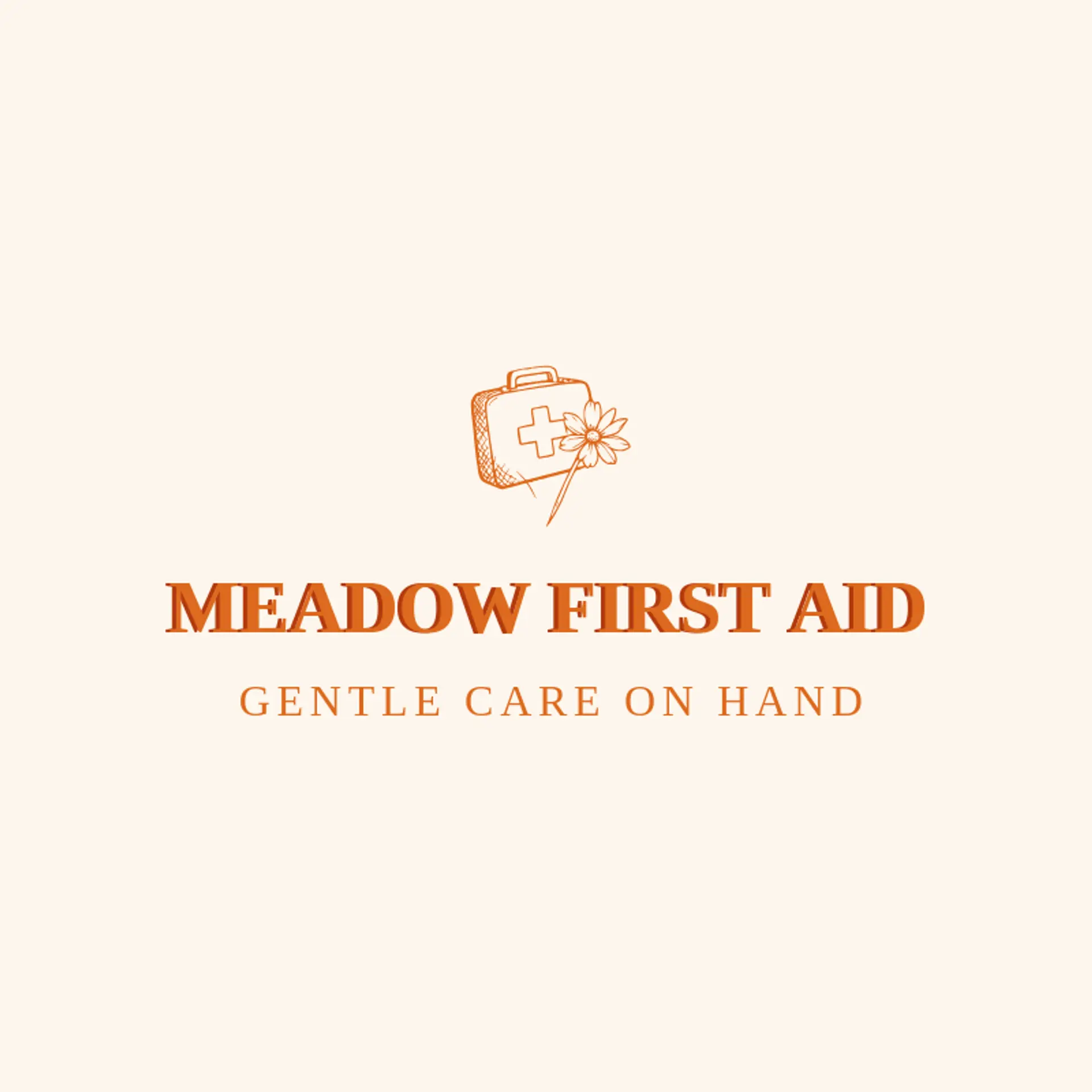 Meadow First Aid logo for first aid kit