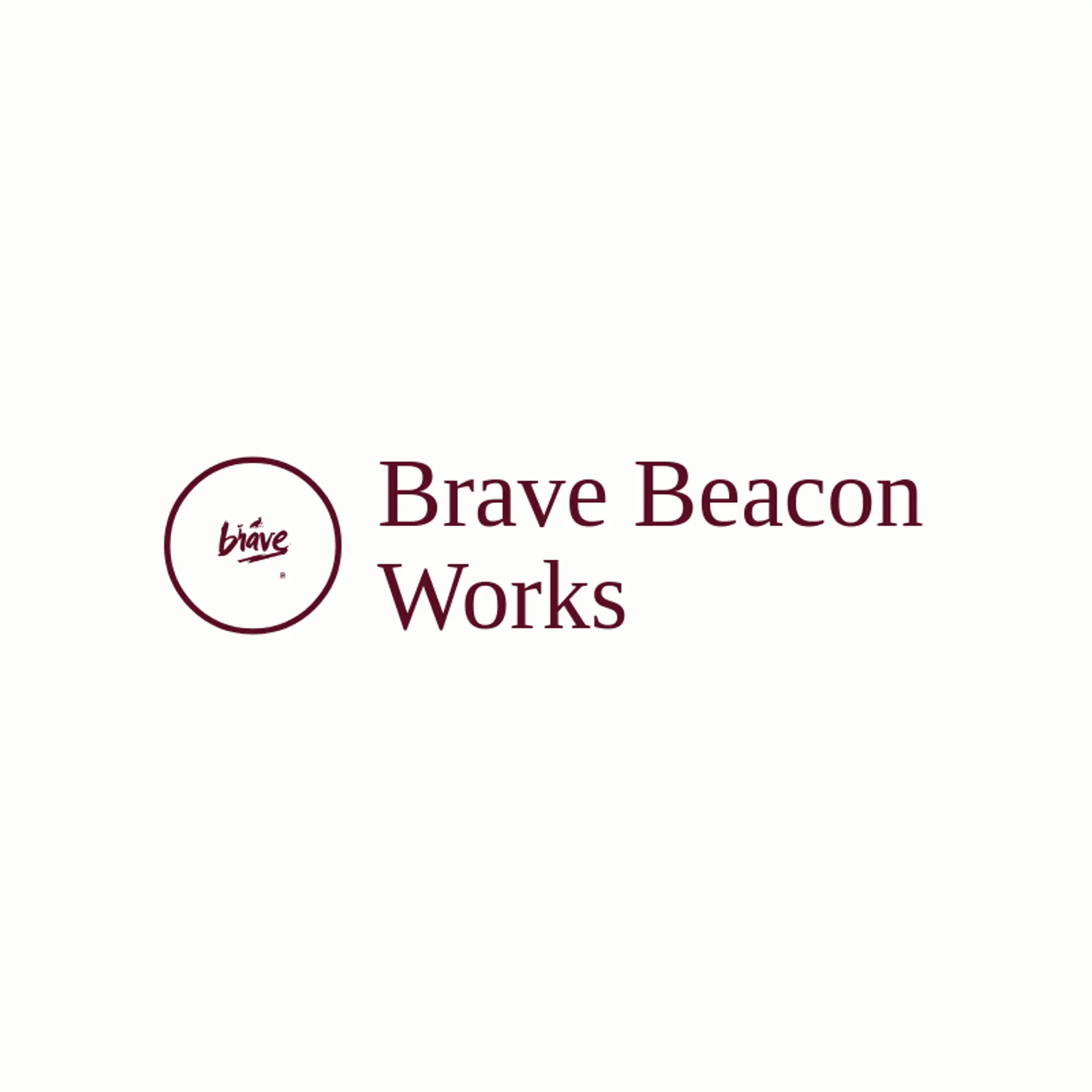 Brave Beacon Works logo for brave