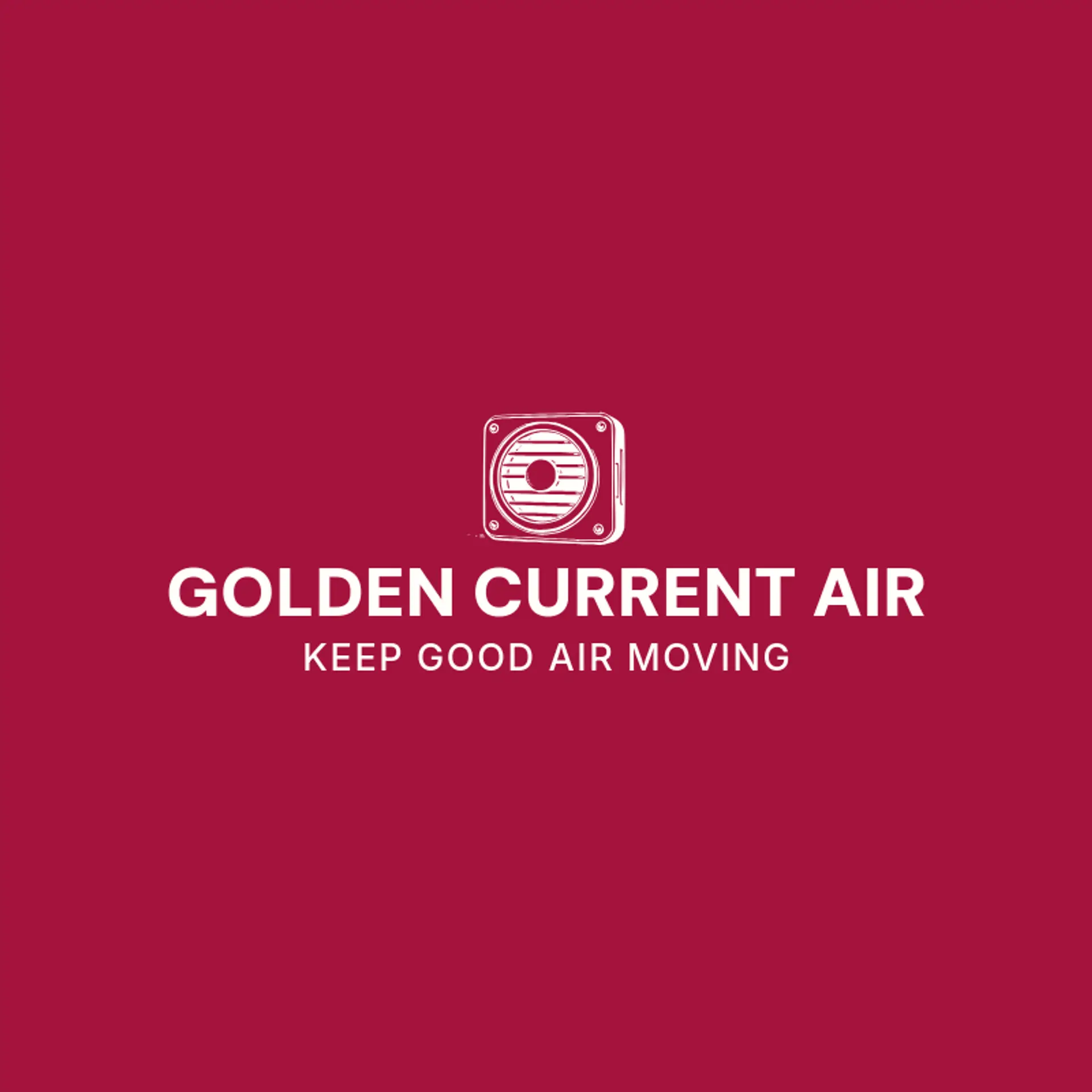 Golden Current Air logo for airflow