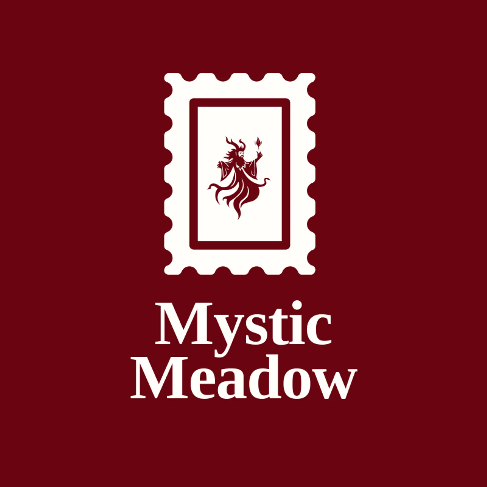 Mystic Meadow logo for magic