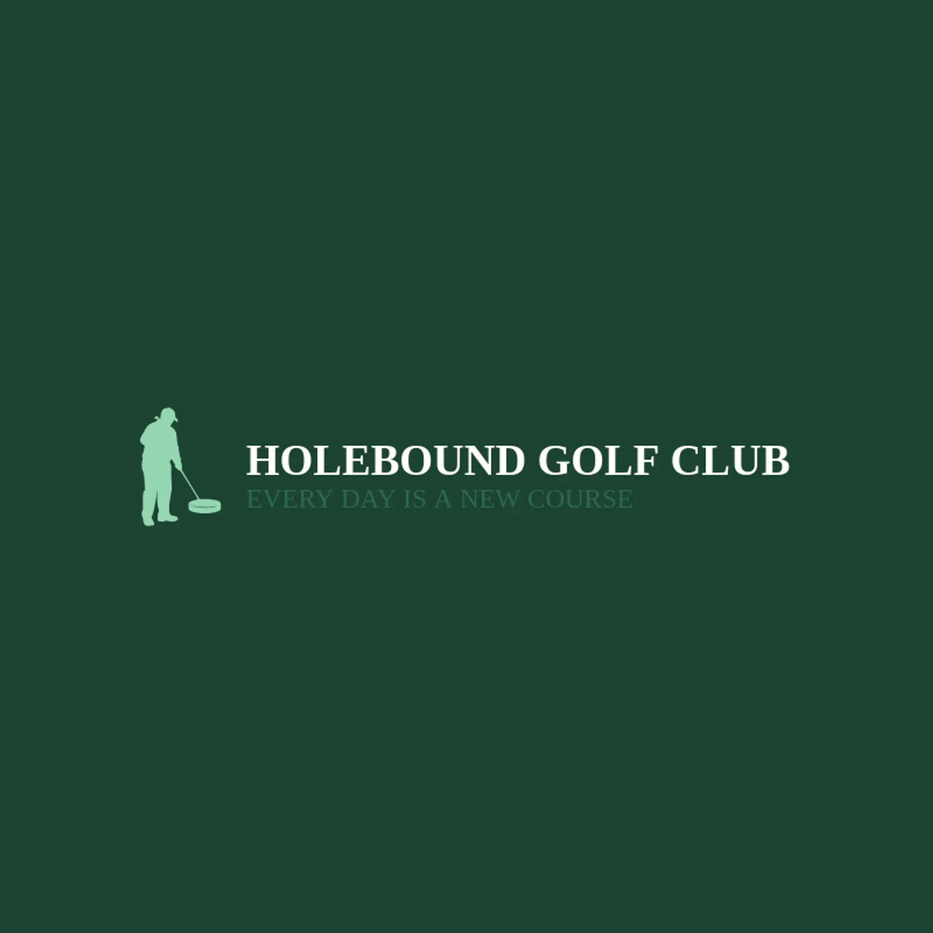 Holebound Golf Club logo for hole