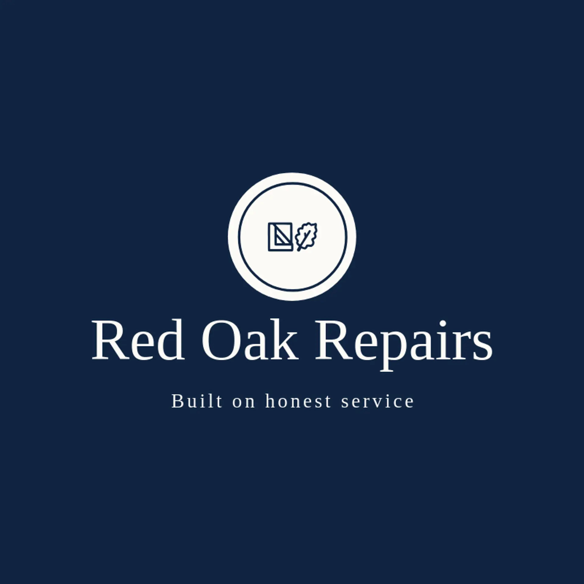 Red Oak Repairs logo for home repair