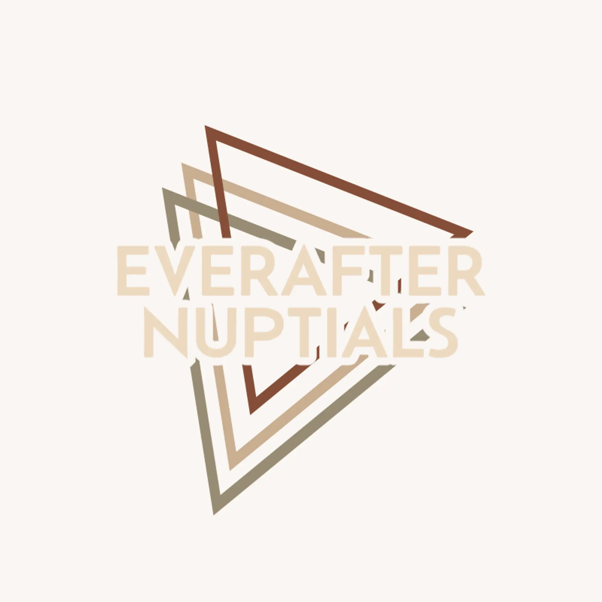 EverAfter Nuptials logo for wedding business