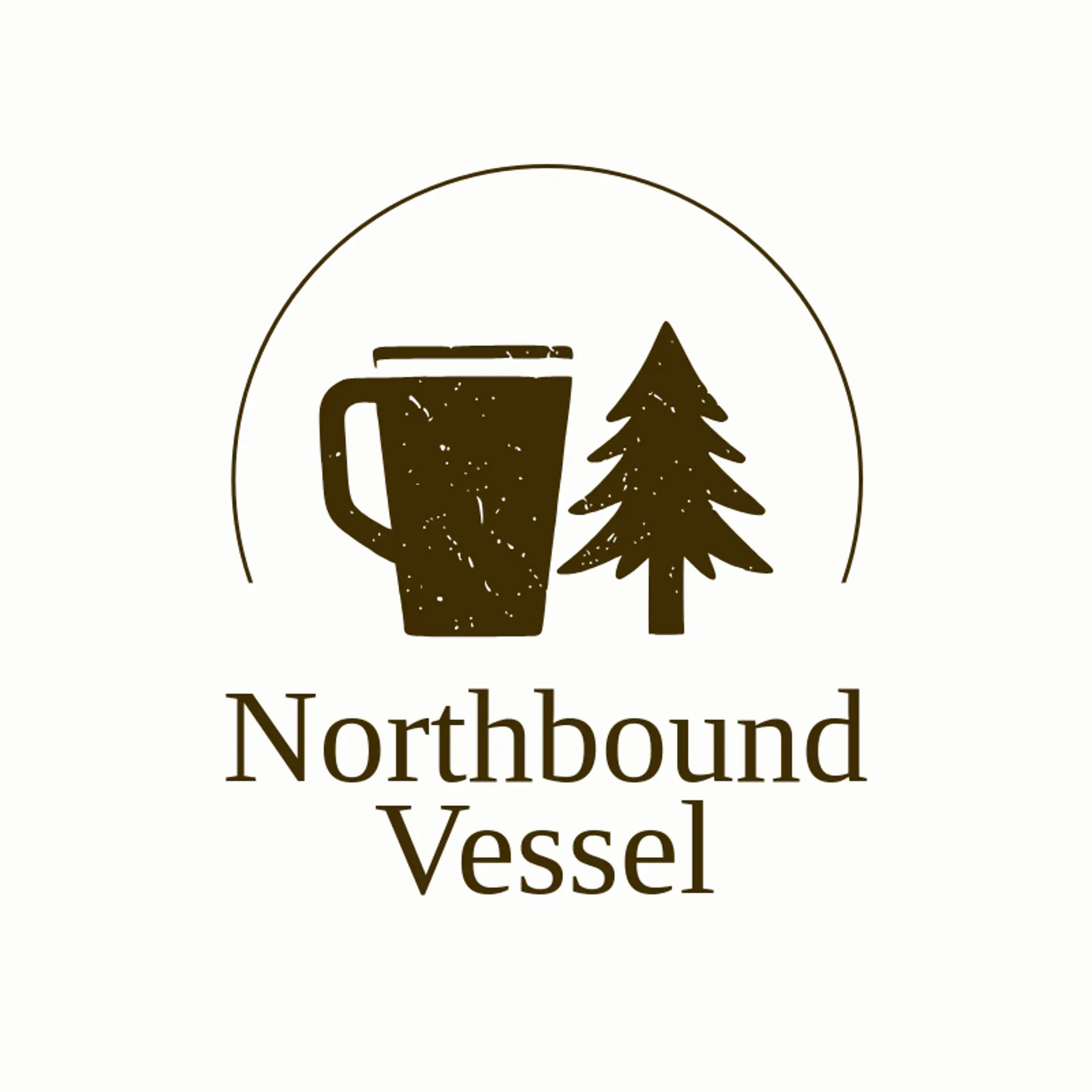 Northbound Vessel logo for tumbler