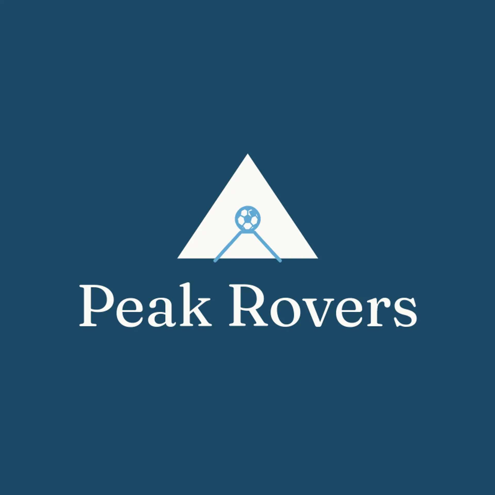 Peak Rovers logo for soccer
