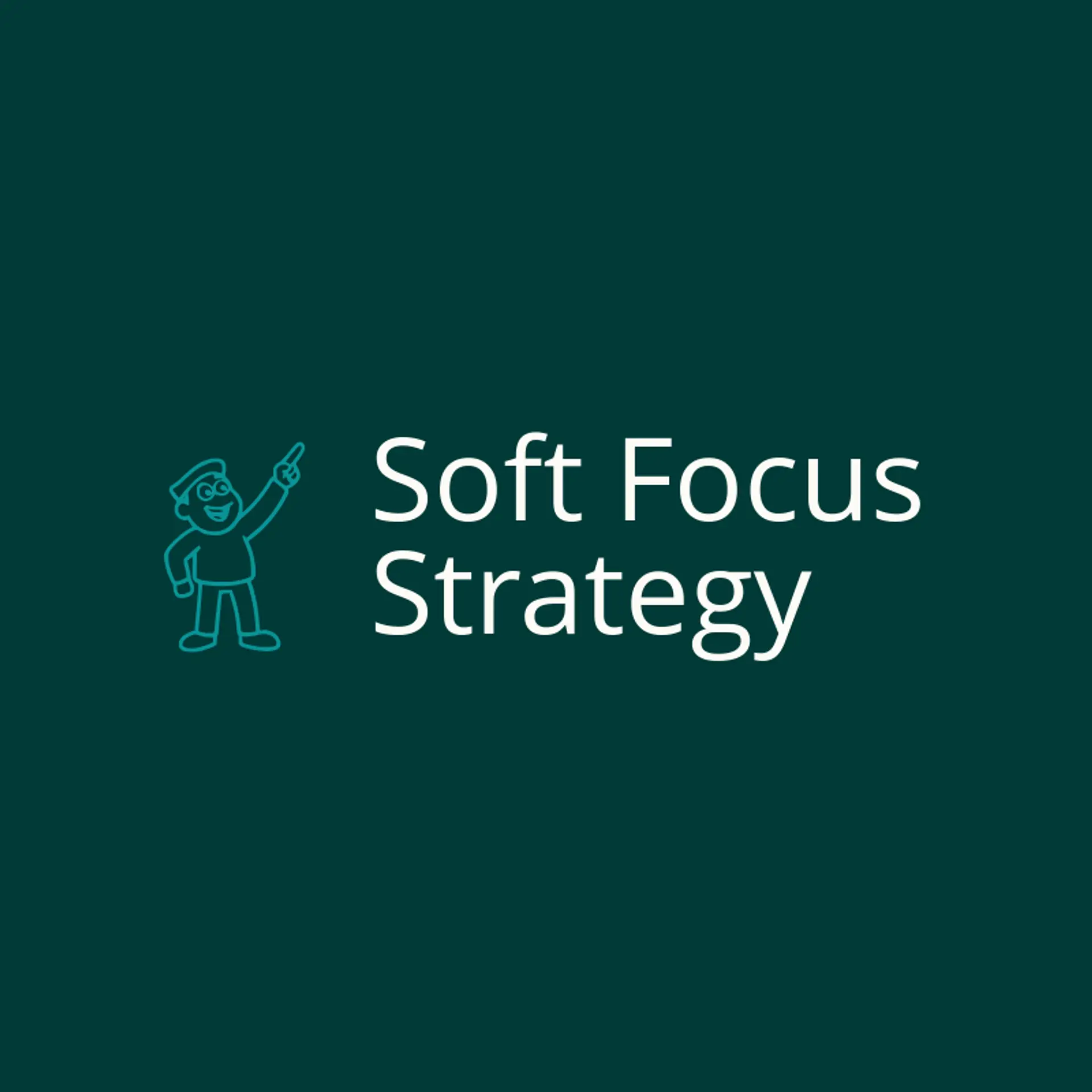 Soft Focus Strategy logo for freelancer